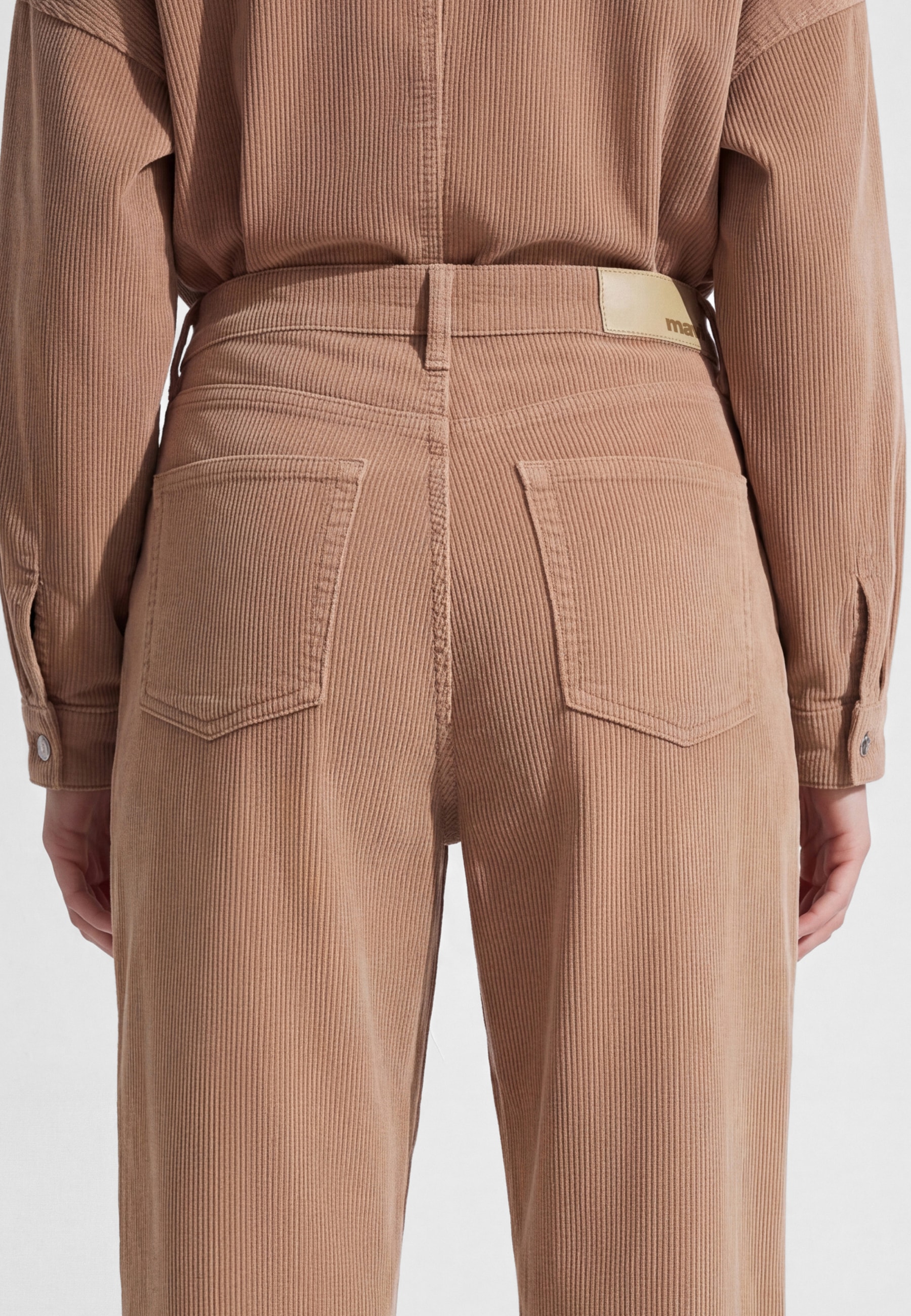 Mavi Weite Jeans »LAURA« Pleated Baggy Pants