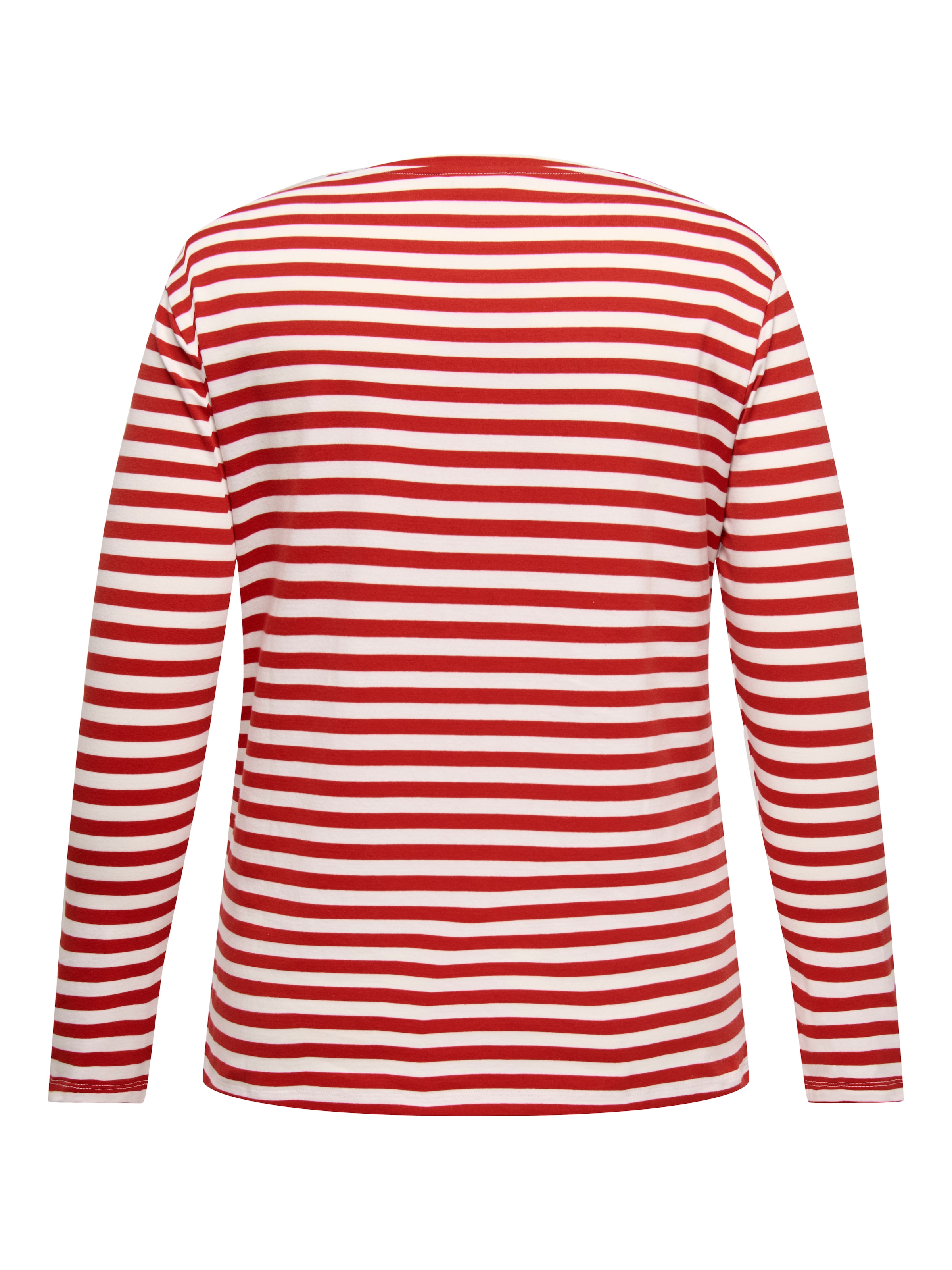 ONLY CARMAKOMA Langarmshirt »CARBODIL L/S O-NECK BLOUSE JRS« Materialmix, regular fit