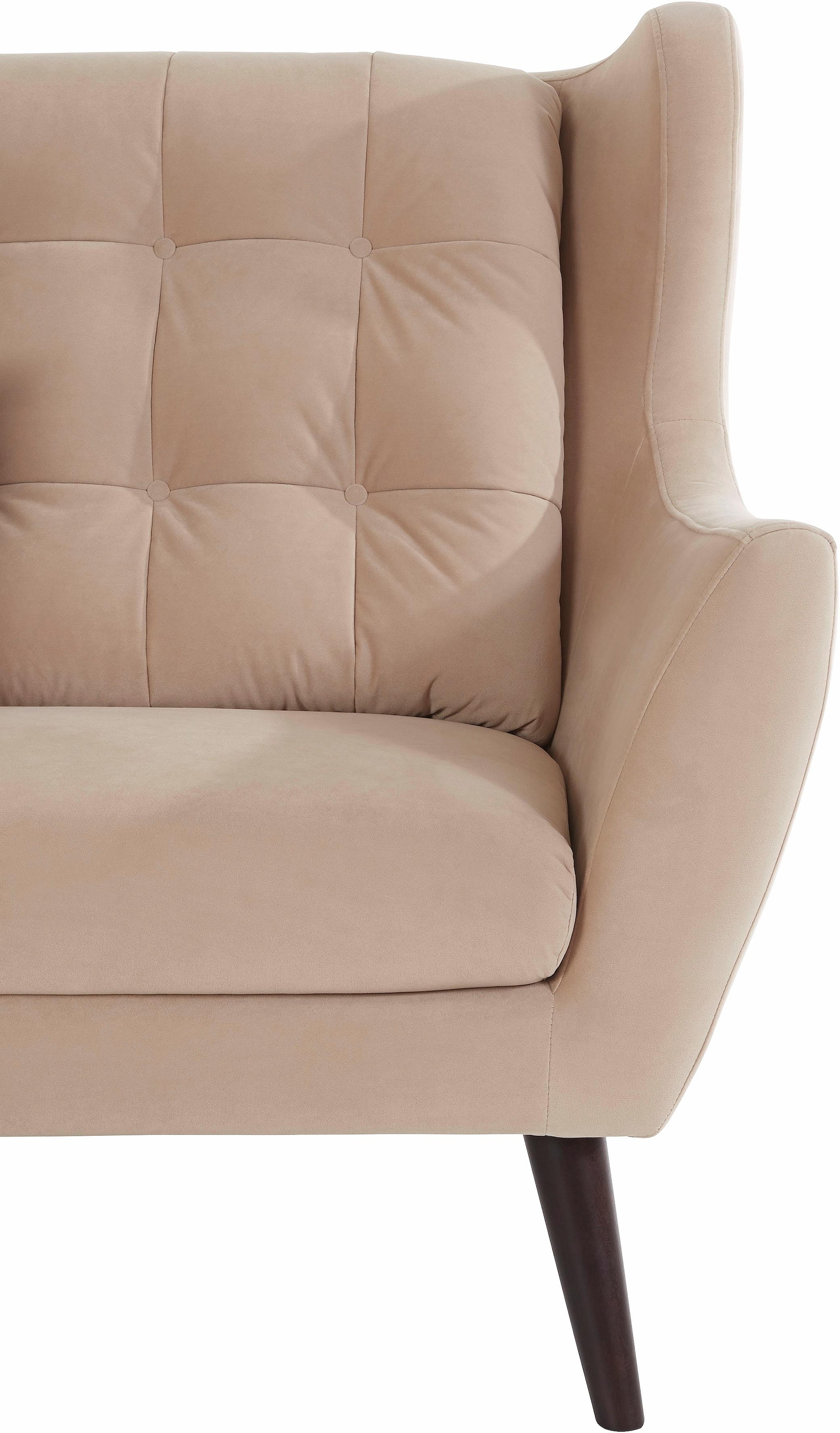 andas 2-Sitzer »Hemmink« mit Knopfheftung