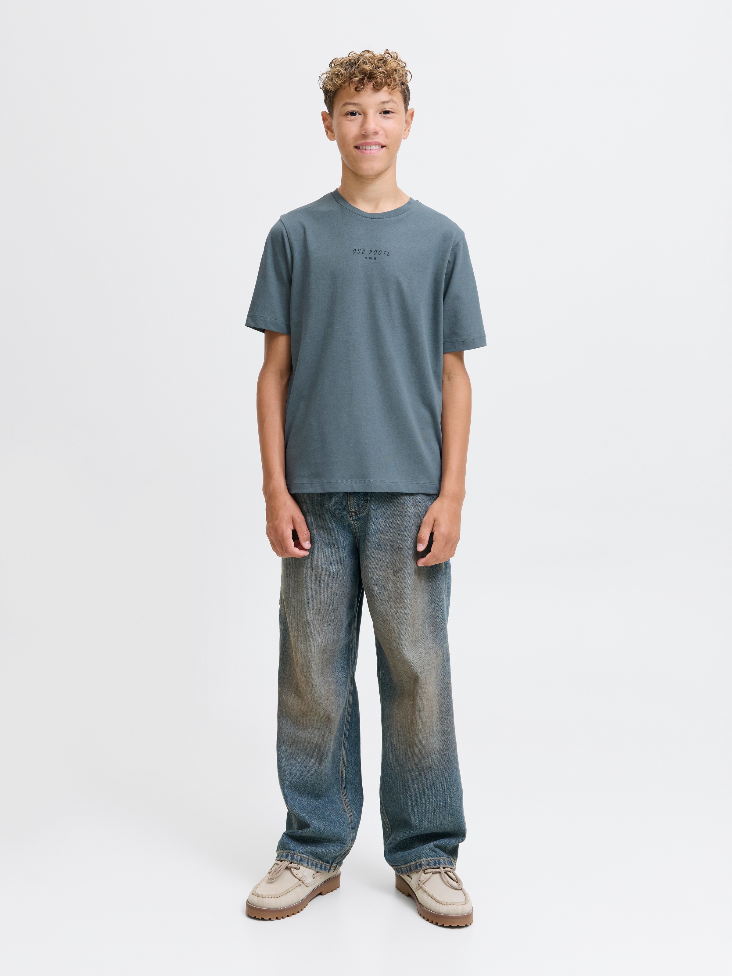 Thumbnail - Jack & Jones Junior T-Shirt "JJKENJI TEE SS CREW NECK JNR"