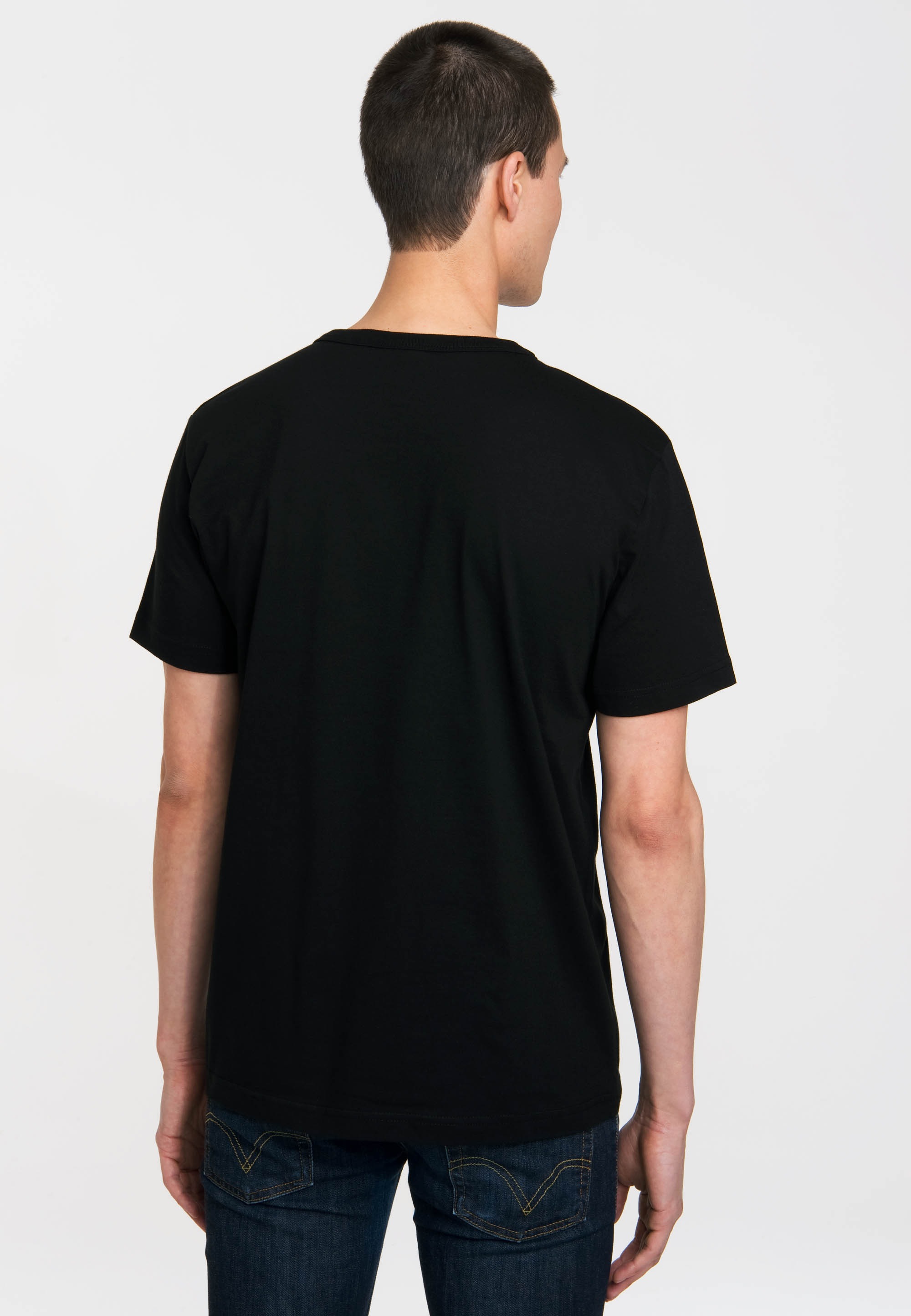 LOGOSHIRT T-Shirt »Looney Tunes - Daffy Duck« mit Daffy Duck-Frontprint