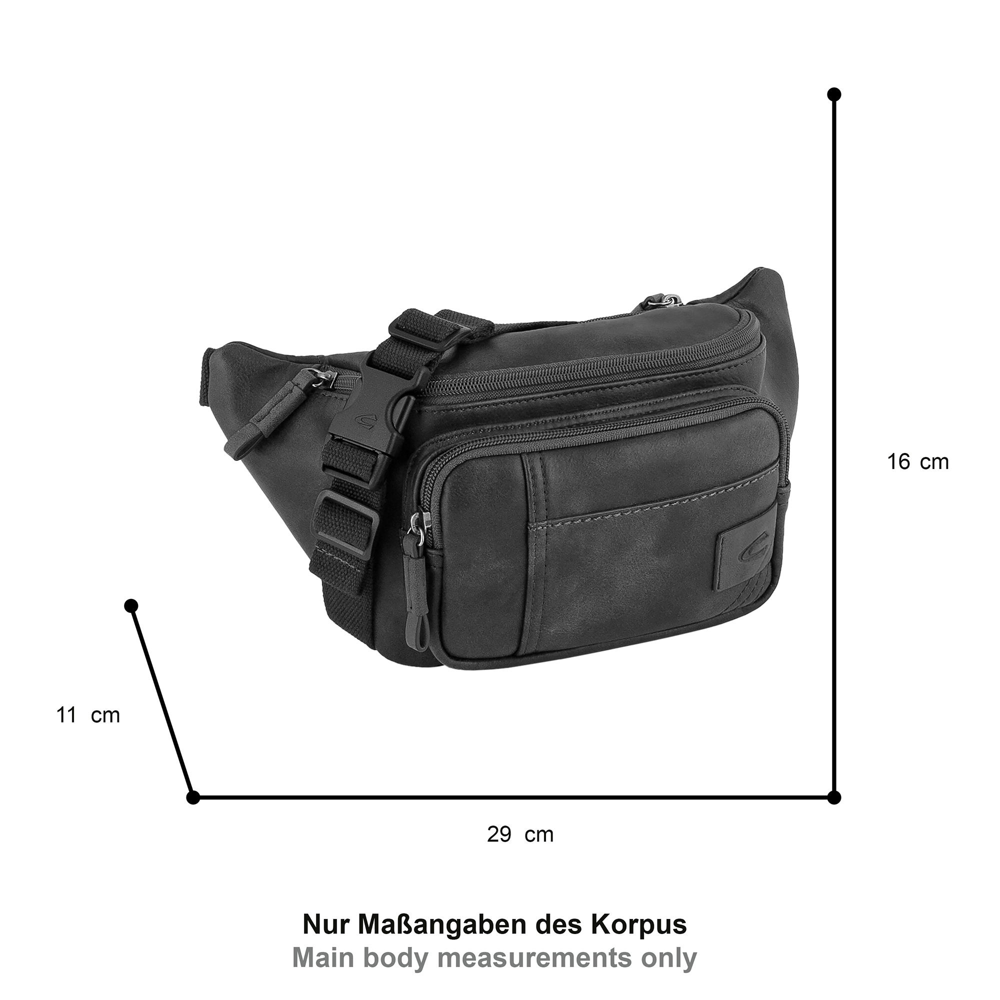 camel active Bauchtasche »Laos« funktionaler Begleiter mit sportlichen Details ideal für den Alltag