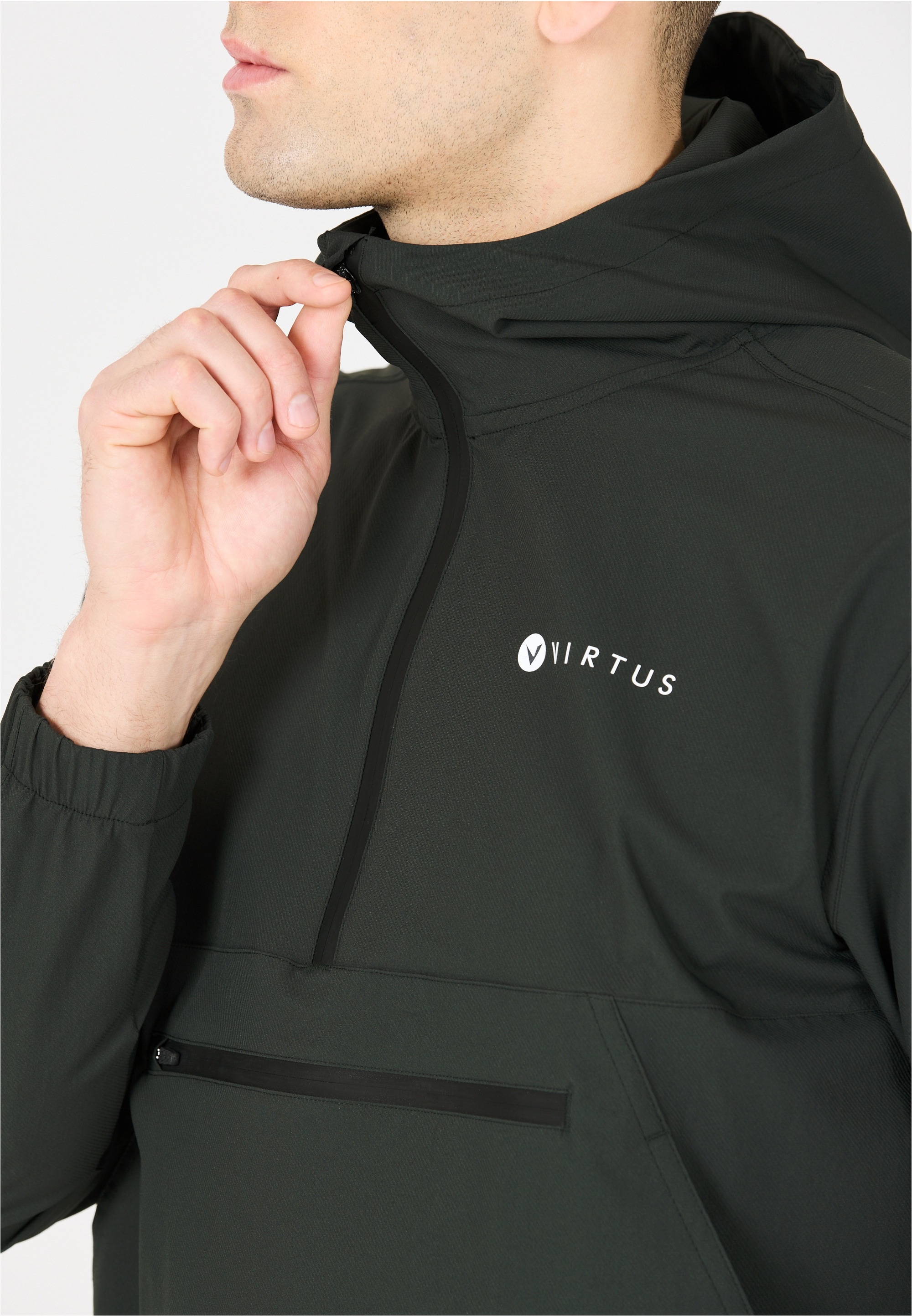 Virtus Trainingsjacke »Jayson«, Im Anorak-Design mit Stretchfunktion