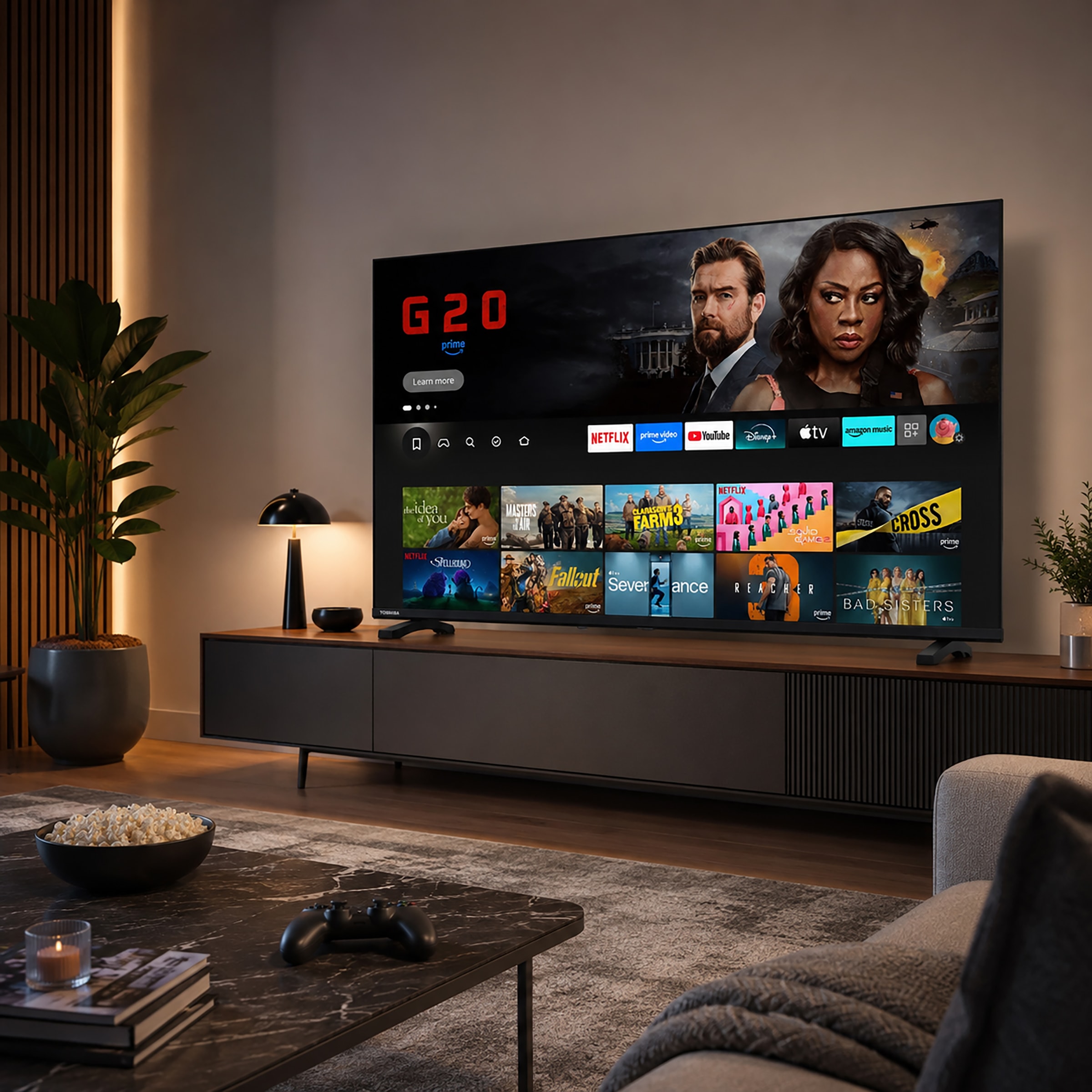 Toshiba DLED-Fernseher »40LF2663DAZ« 100 cm/40 ″ Full HD Smart-TV