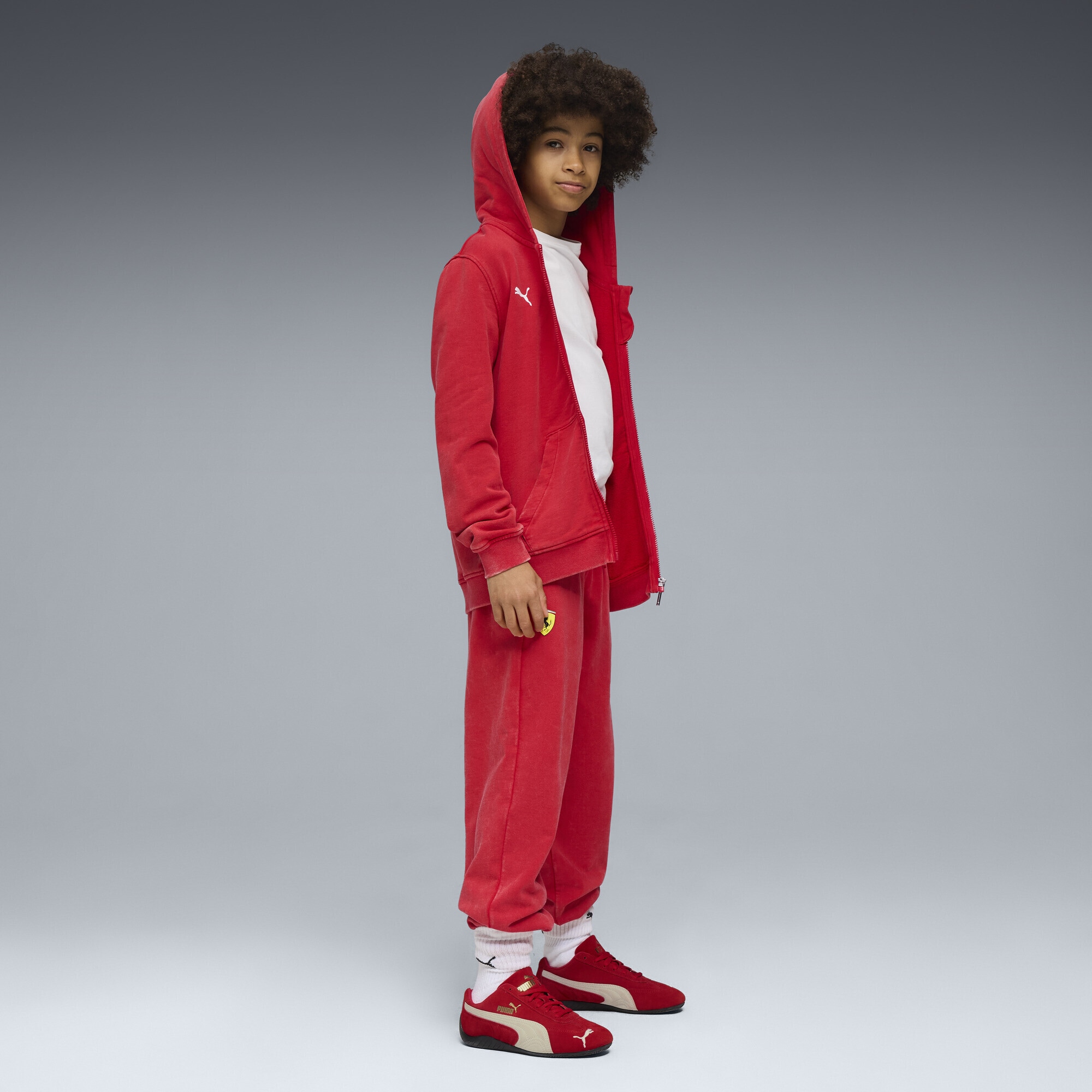 PUMA Sweatjacke »Scuderia Ferrari Sportswear Kapuzen-Sweatjacke Jugendliche«