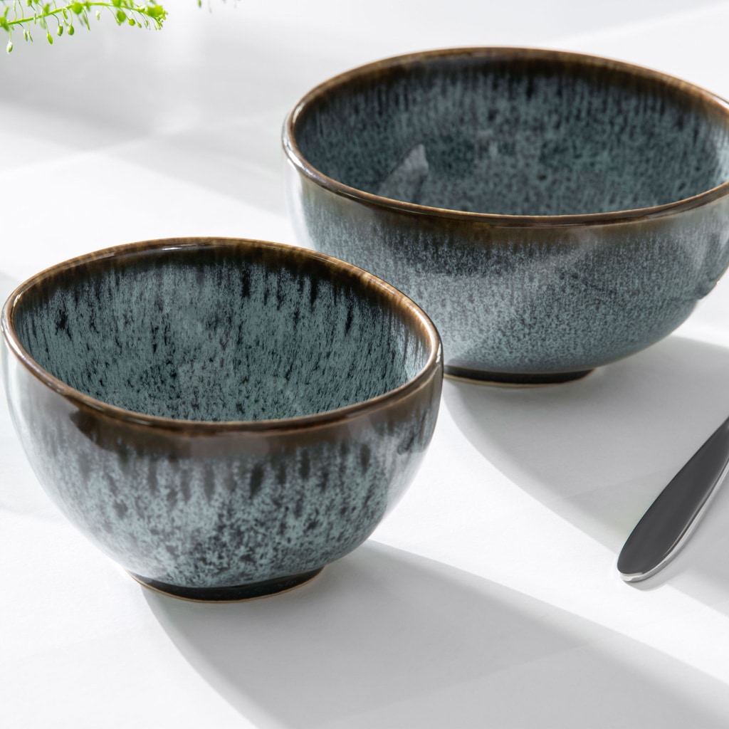 like. by Villeroy & Boch Schale »Reisbol Lave 210 ml 4er Set türkis«