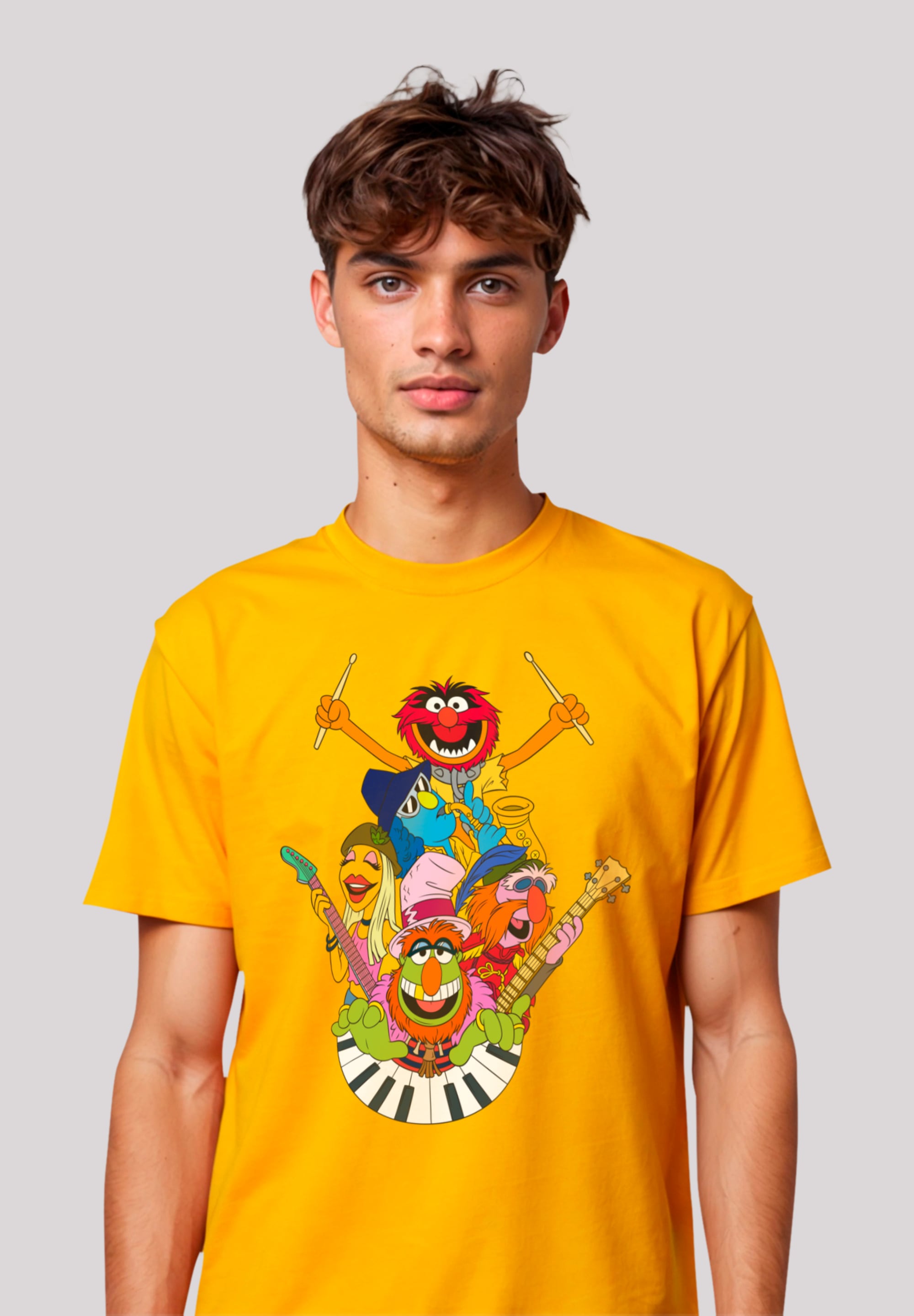 F4NT4STIC T-Shirt "Disney Muppets Dr. Teeth and The Electric Mayhem", Premi günstig online kaufen