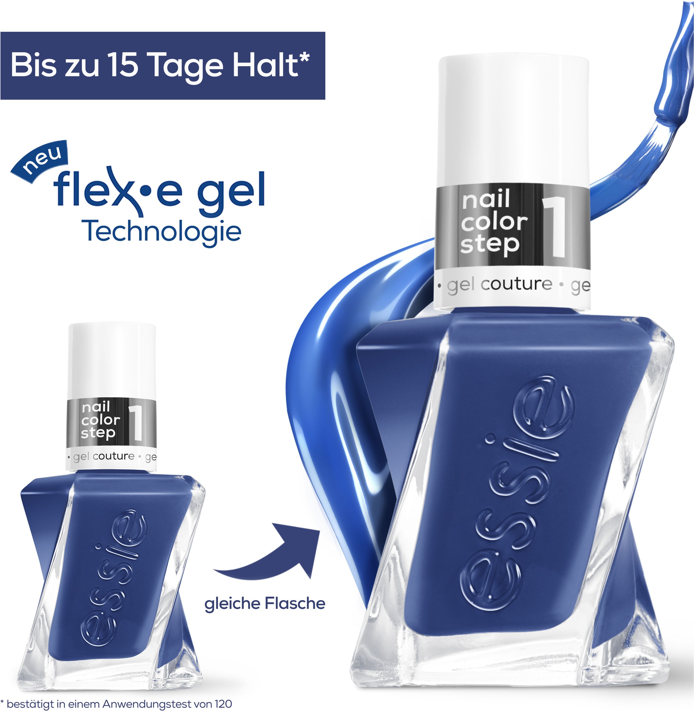 essie Nagellack »Essie Nagellack gel couture«, mit natürlichen Inhaltsstoffen