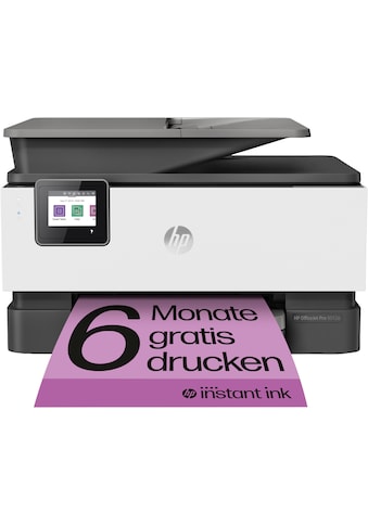 Multifunktionsdrucker »OfficeJet Pro 9012e«, 6 Monate gratis Drucken mit HP Instant...