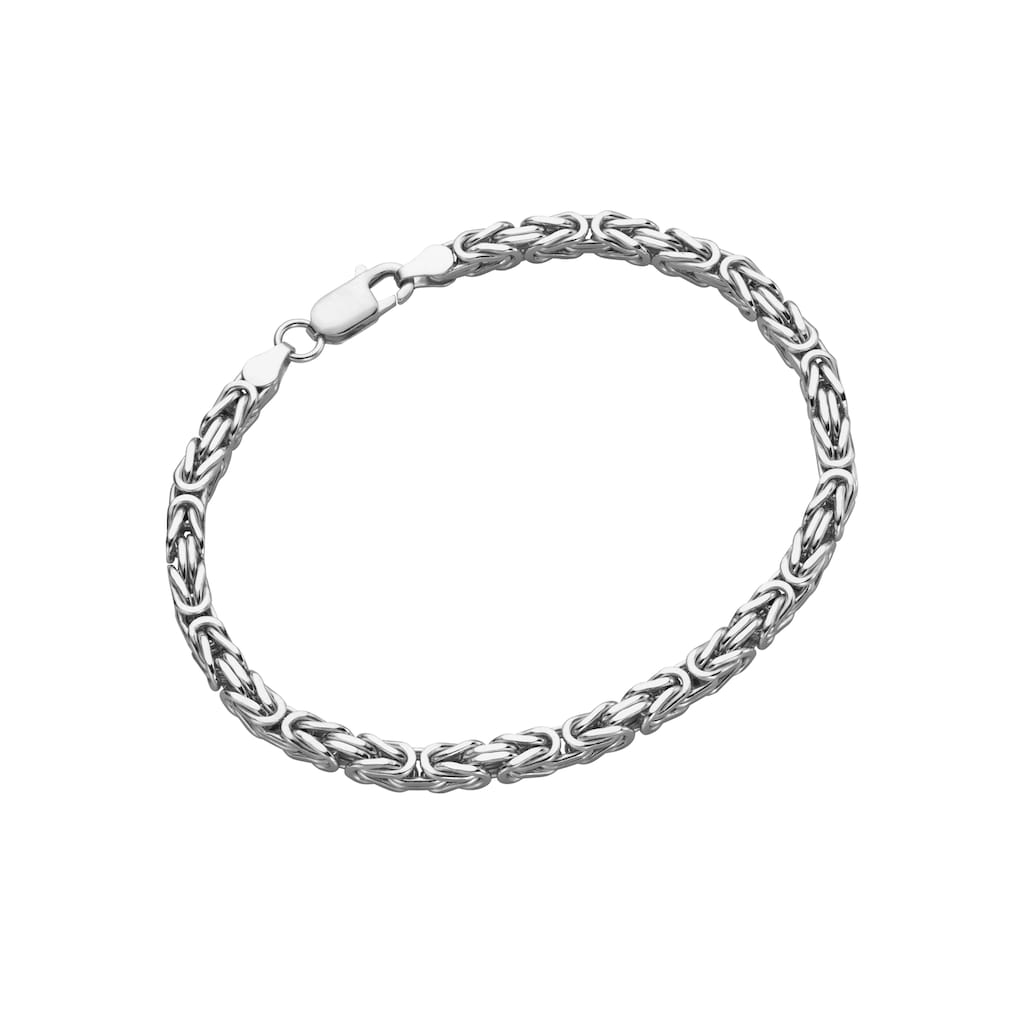 Firetti Armband »Schmuck Geschenk Silber 925 Armschmuck Armband Königskette«, zu Hoodie, Shirt, Jeans, Sneaker! Anlass Geburtstag Weihnachten