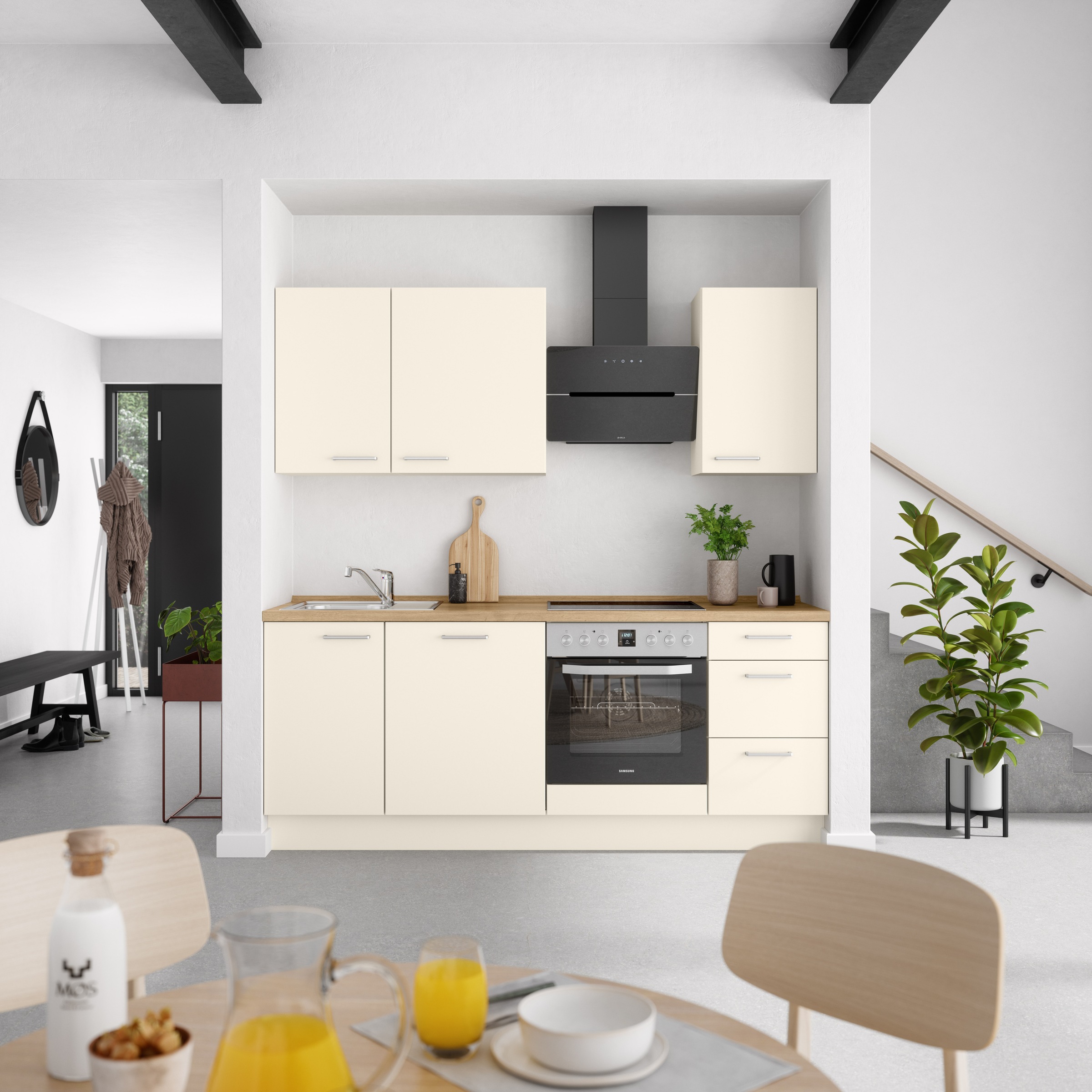 nobilia Küchenzeile ""Touch II"" vormontiert, Ausrichtung wählbar, Breite 2 günstig online kaufen