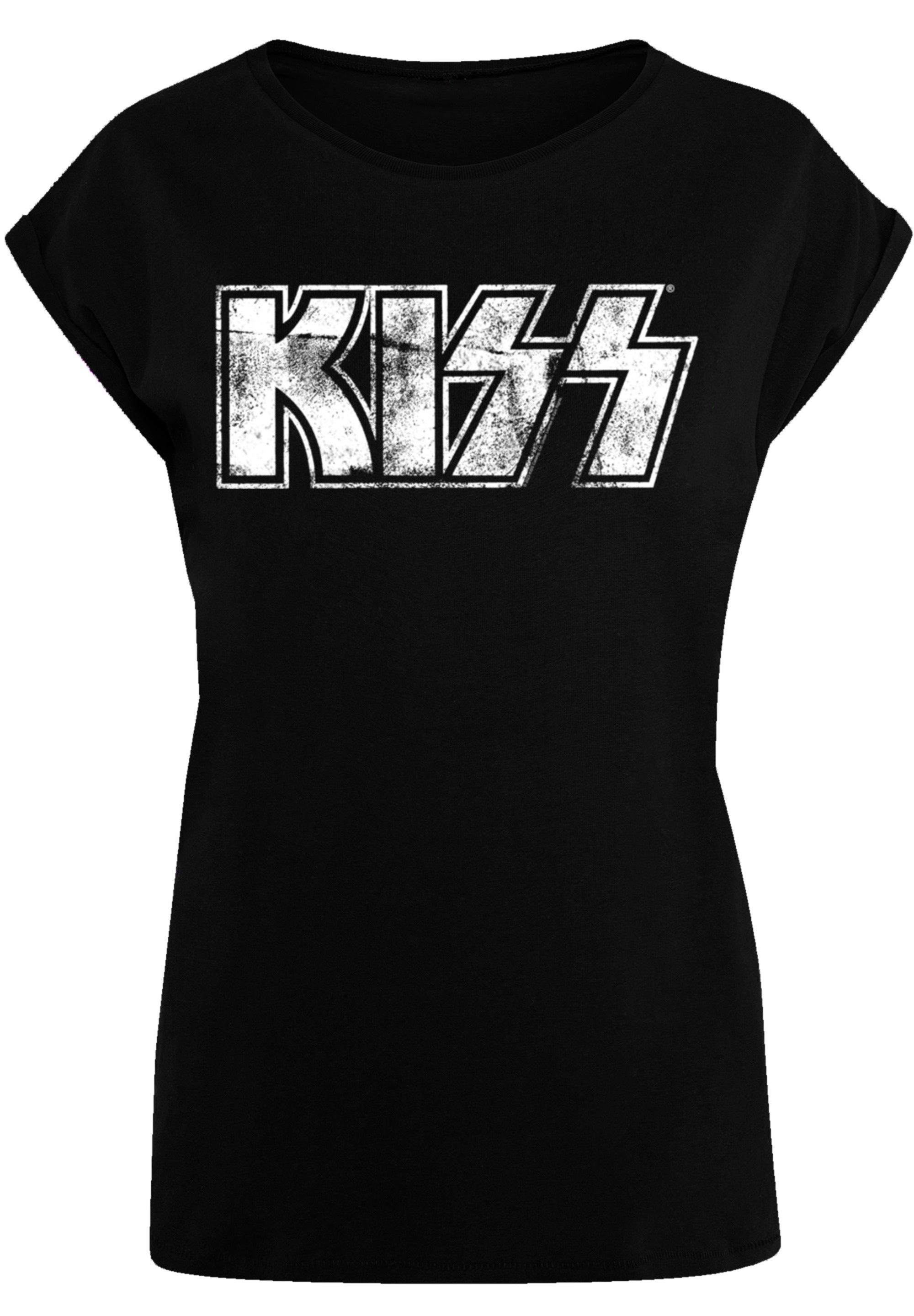 F4NT4STIC T-Shirt »Kiss Rock Band Vintage Logo«, Premium Qualität, Musik, By Rock Off