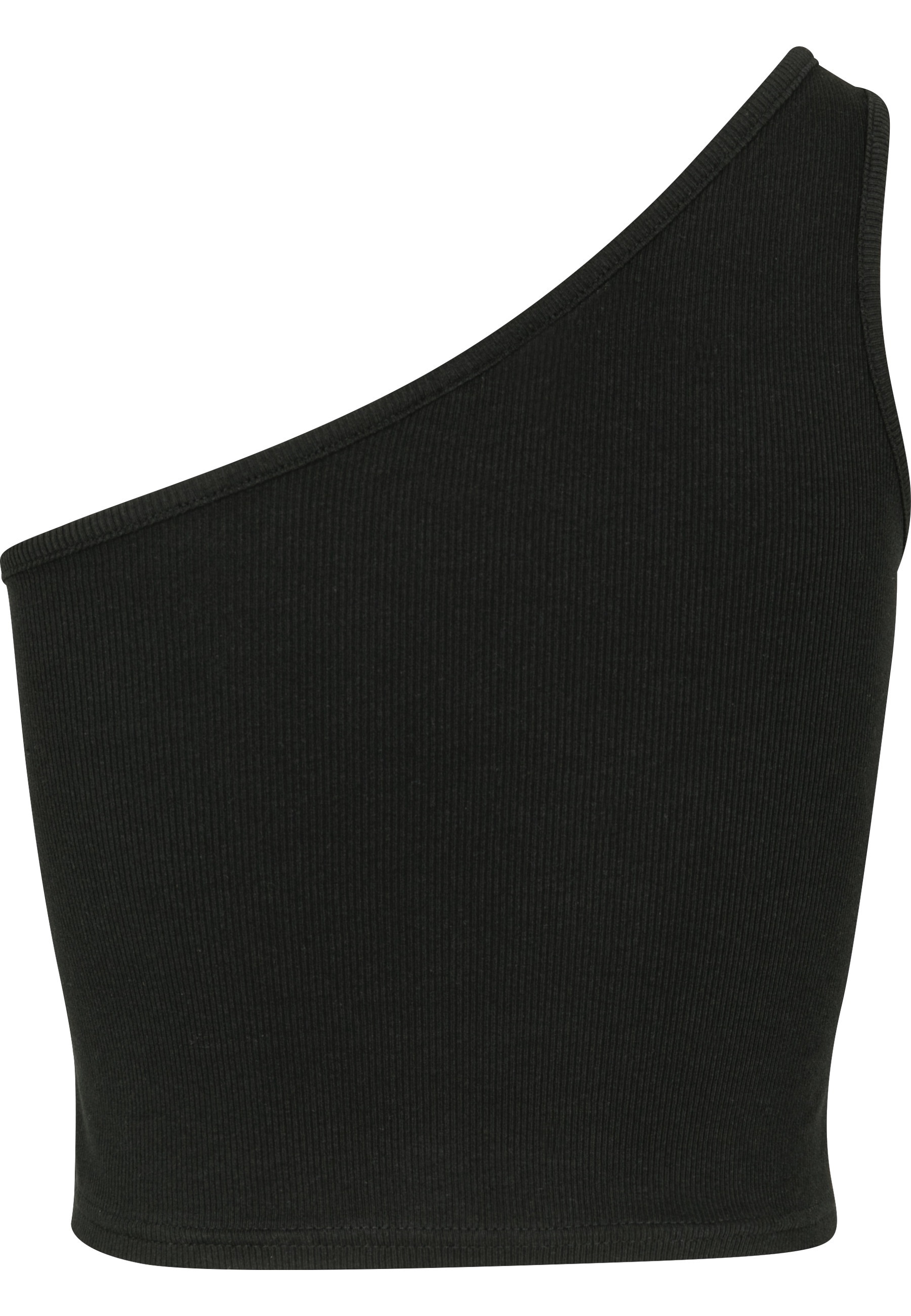 URBAN CLASSICS Tanktop "Urban Classics Damen Ladies Cropped Asymmetric Top" günstig online kaufen