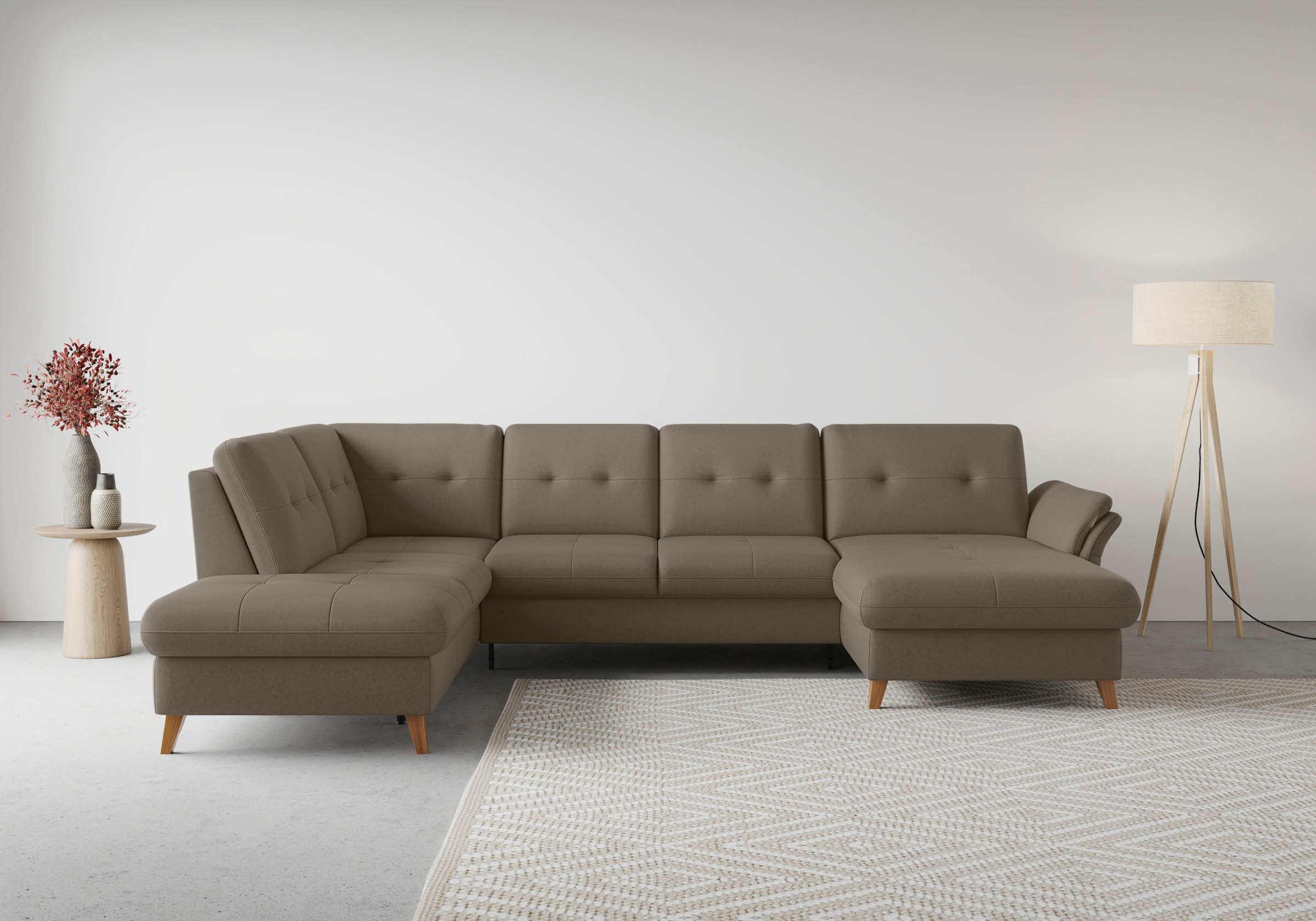 sit&more Wohnlandschaft "Göteborg", inkl. Sitztiefenverstellung, wahlweise günstig online kaufen