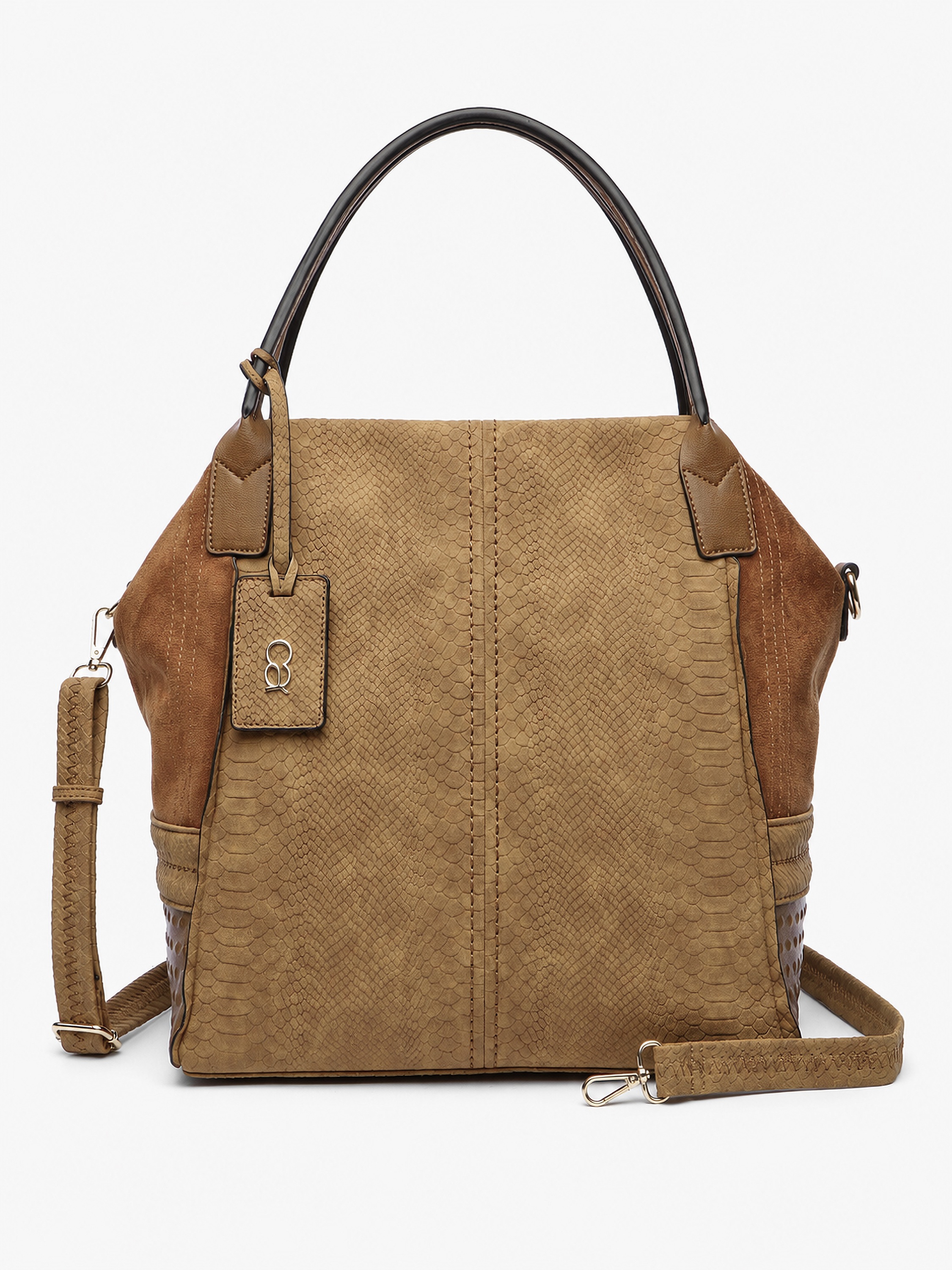 COLLEZIONE ALESSANDRO Schultertasche »Maxim« mit langen Henkeln und zusätzlichem Trageriemen