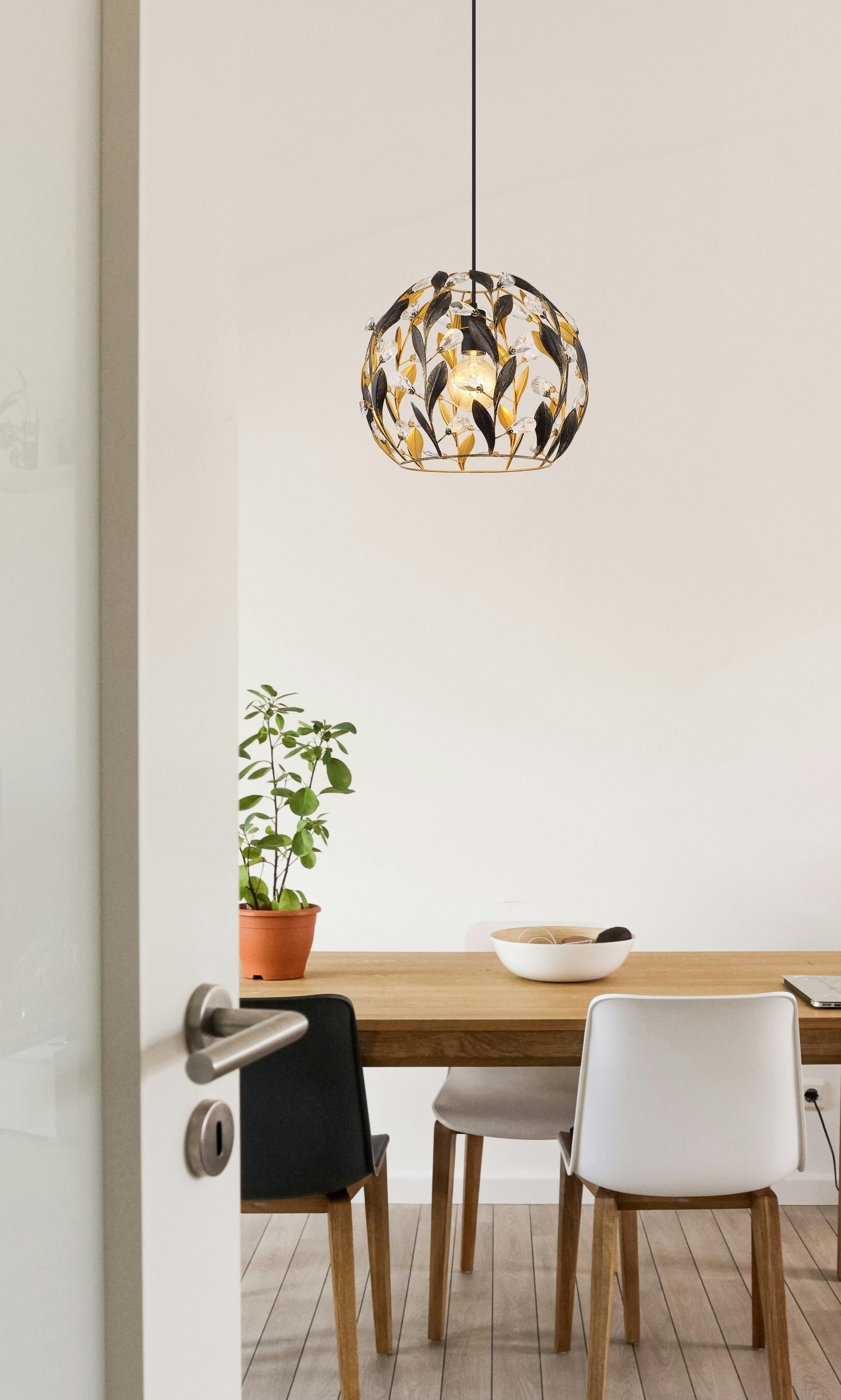 GLOBO LIGHTING Hängeleuchte »MIKA« E27 1 Stk. Hängelampe Esszimmer-Leuchte Esstischleuchte Wohnzimmer