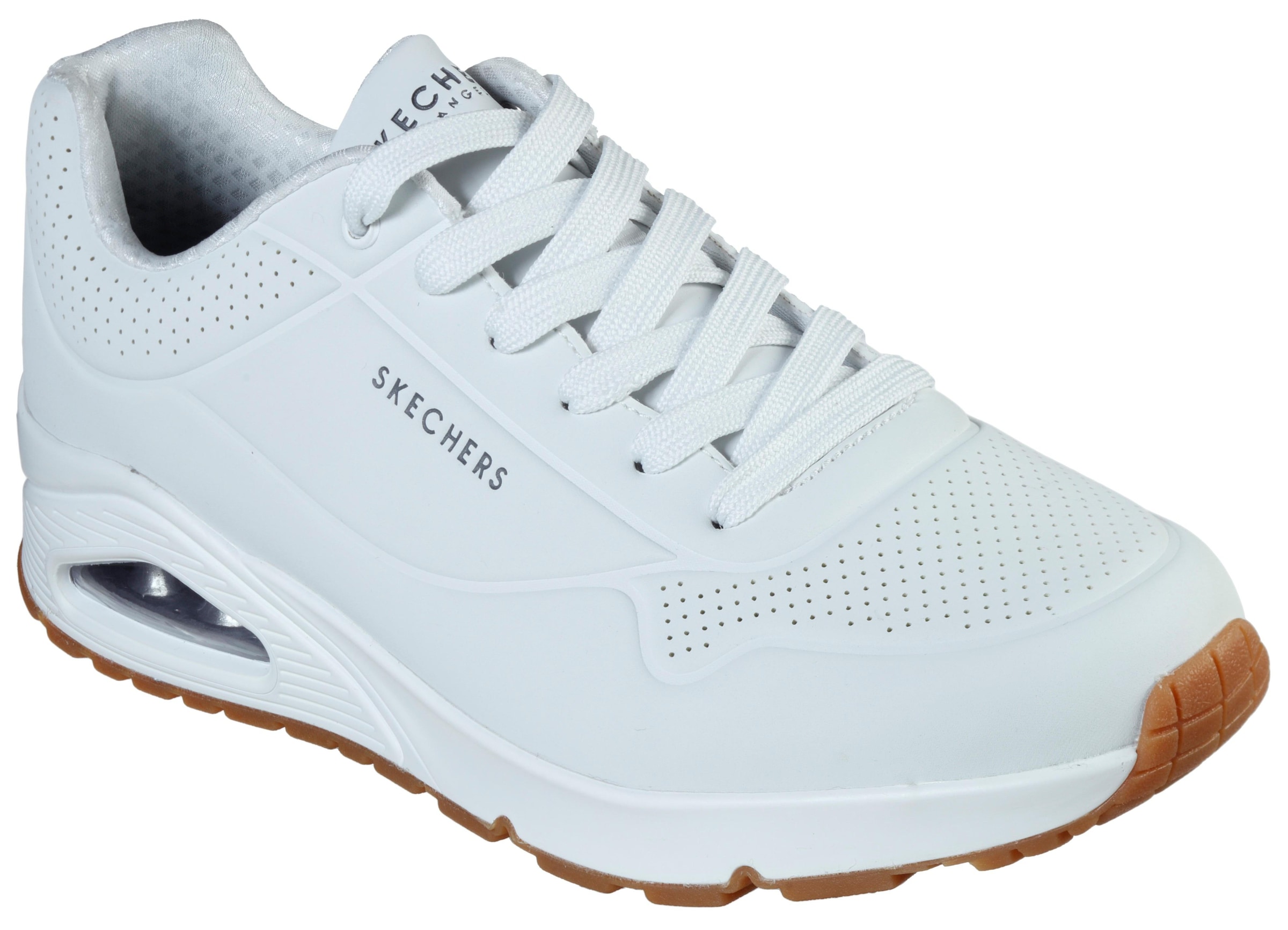 Skechers Sneaker »Uno - Stand on Air«, mit Air-Cooled Memory Foam, Freizeitschuh, Halbschuh, Schnürschuh