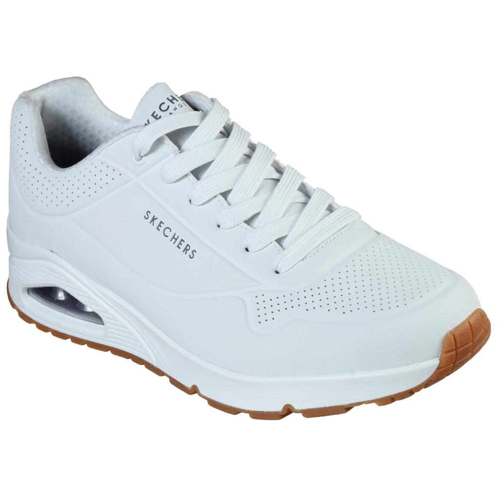 Skechers Sneaker »Uno«, mit Air-Cooled Memory Foam, Freizeitschuh, Halbschuh, Schnürschuh