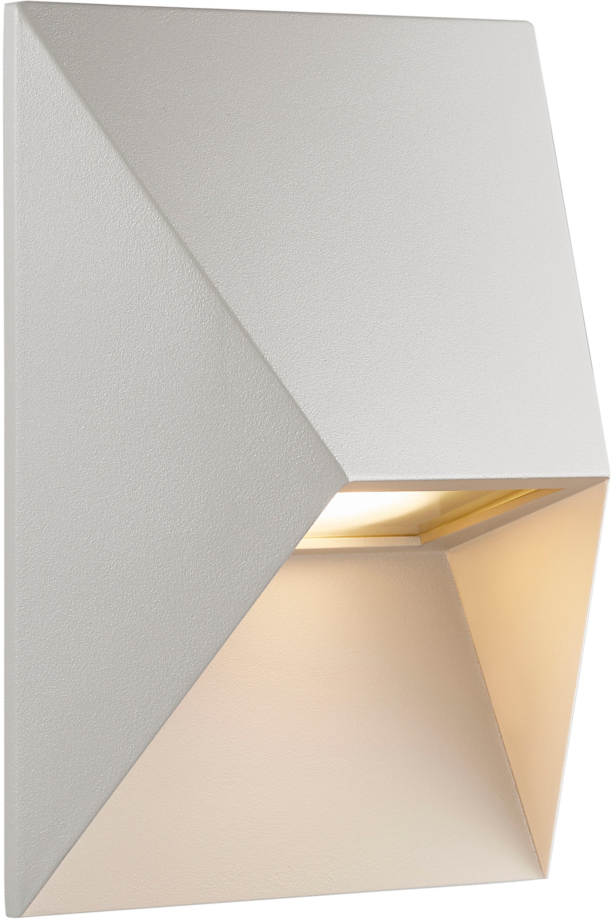Nordlux Außen-Wandleuchte »Pontio«, Leuchtmittel GU10 | ohne Leuchtmittel, Architekturdesign, Parallelschaltung möglich, Elegante kompakte Größe