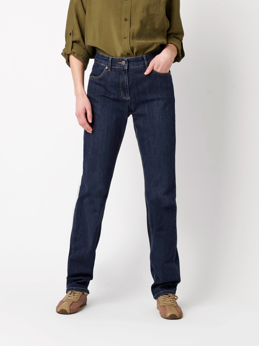 TONI Straight-Jeans "Honey" aus Stretch-Denim