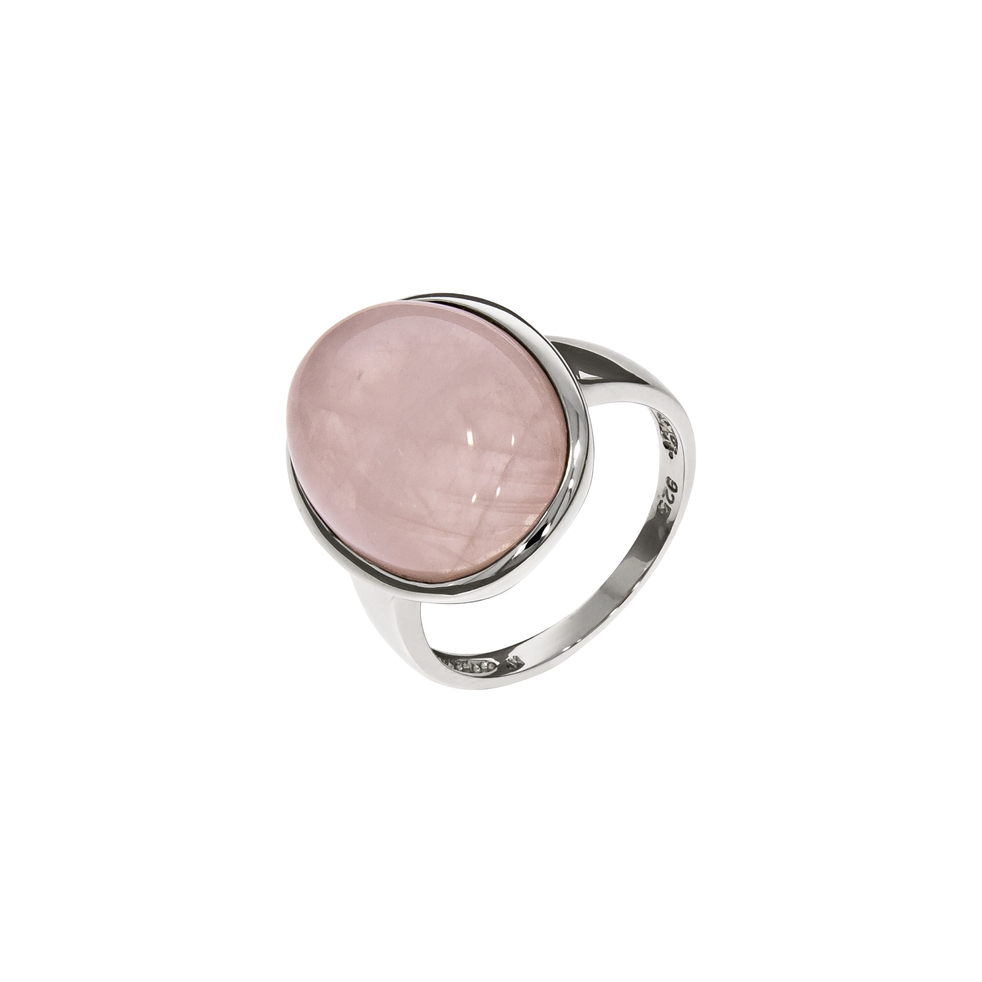 Zeeme Fingerring »925/- Sterling | kaufen Silber Rosaquartz« BAUR rhodiniert