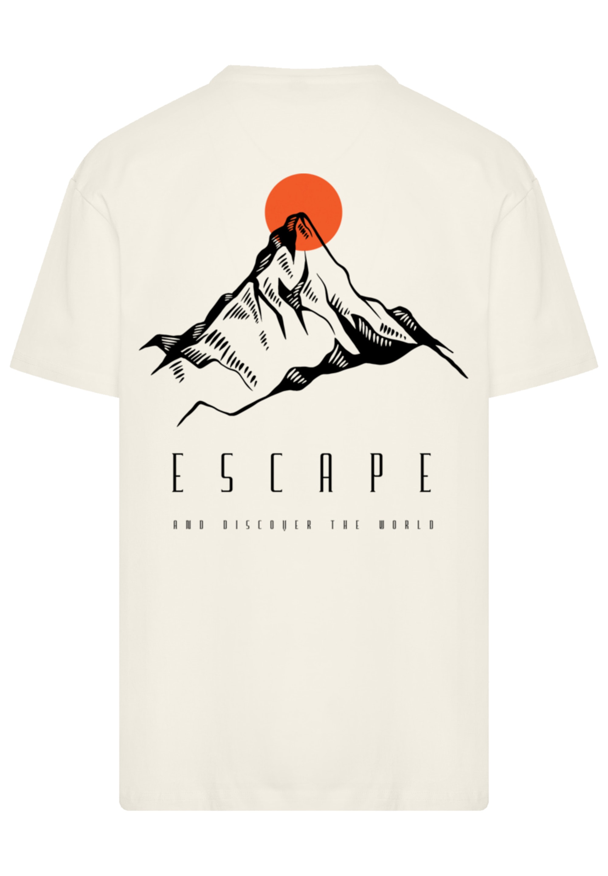 F4NT4STIC T-Shirt »Oversize Escape Discover the World Mountain«, Premium Qualität, ESCAPE Collection