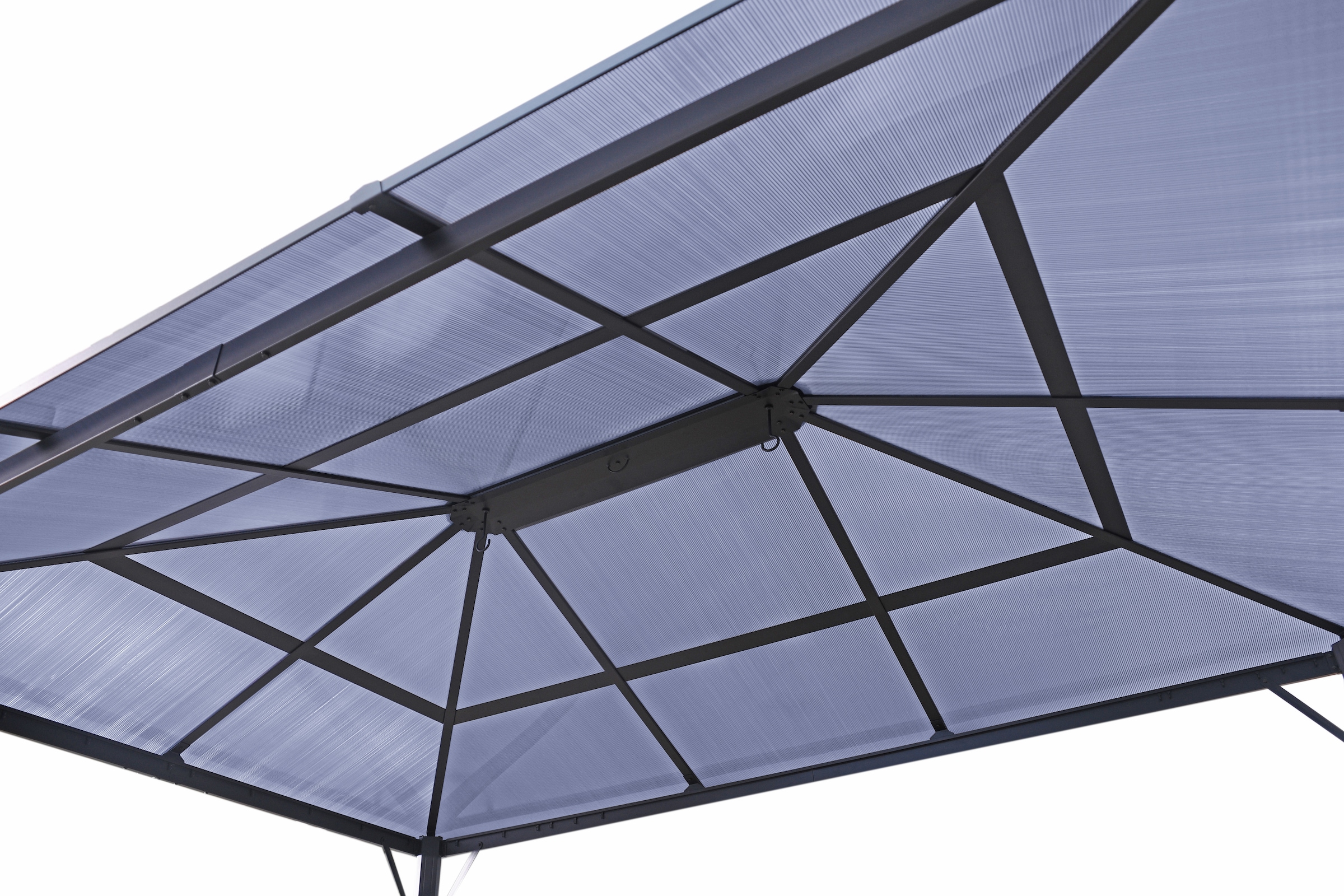 KONIFERA Pavillon »Aruba« BxT: 3x4m, robustes Aluminiumgestell mit PC-Dach