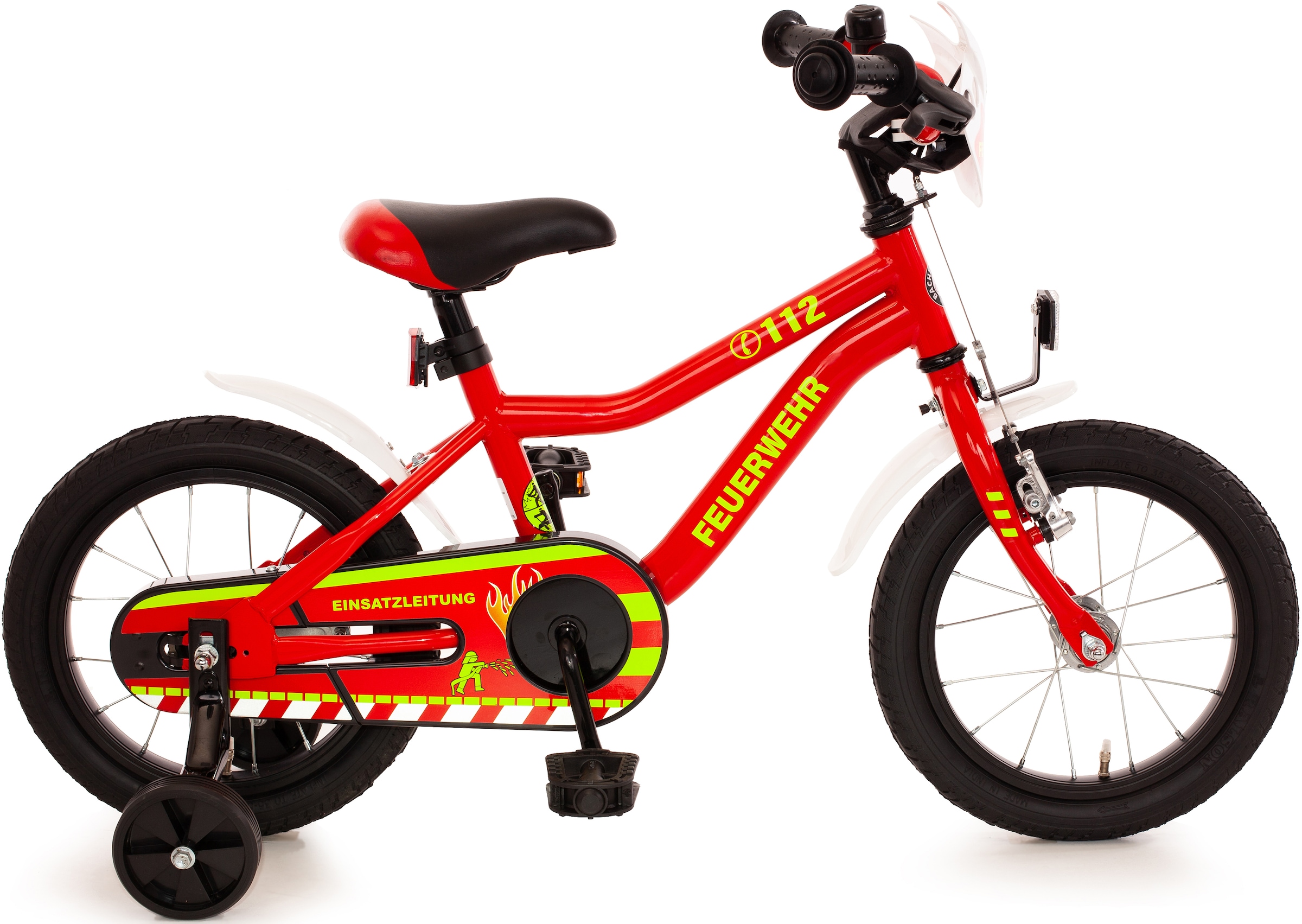 Bachtenkirch Kinderfahrrad "Feuerwehr", 1 Gang