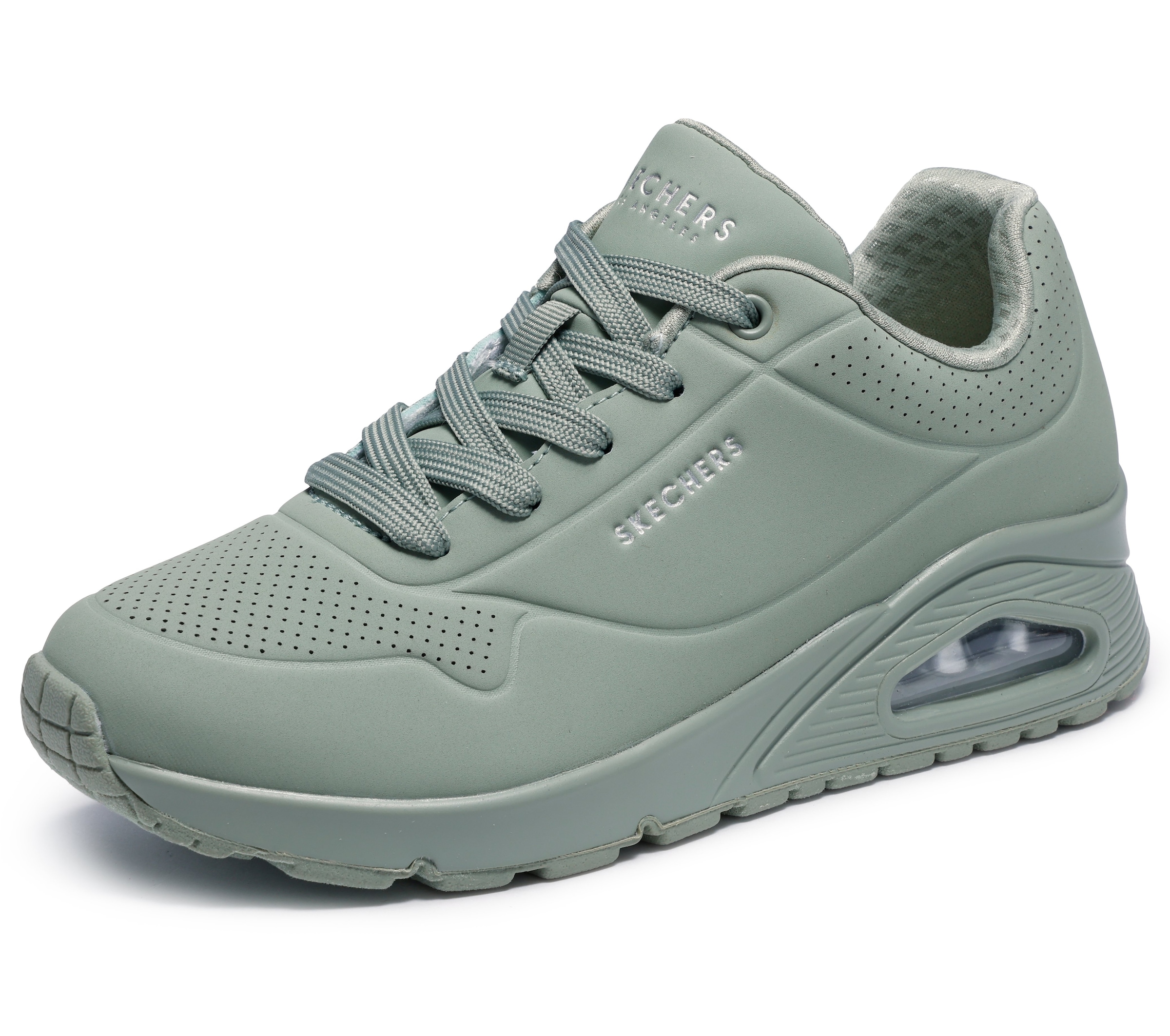 Skechers Sneaker »Street Uno - Stand on Air«  Freizeitschuh, Halbschuh, Schnürschuh mit Memory Foam
