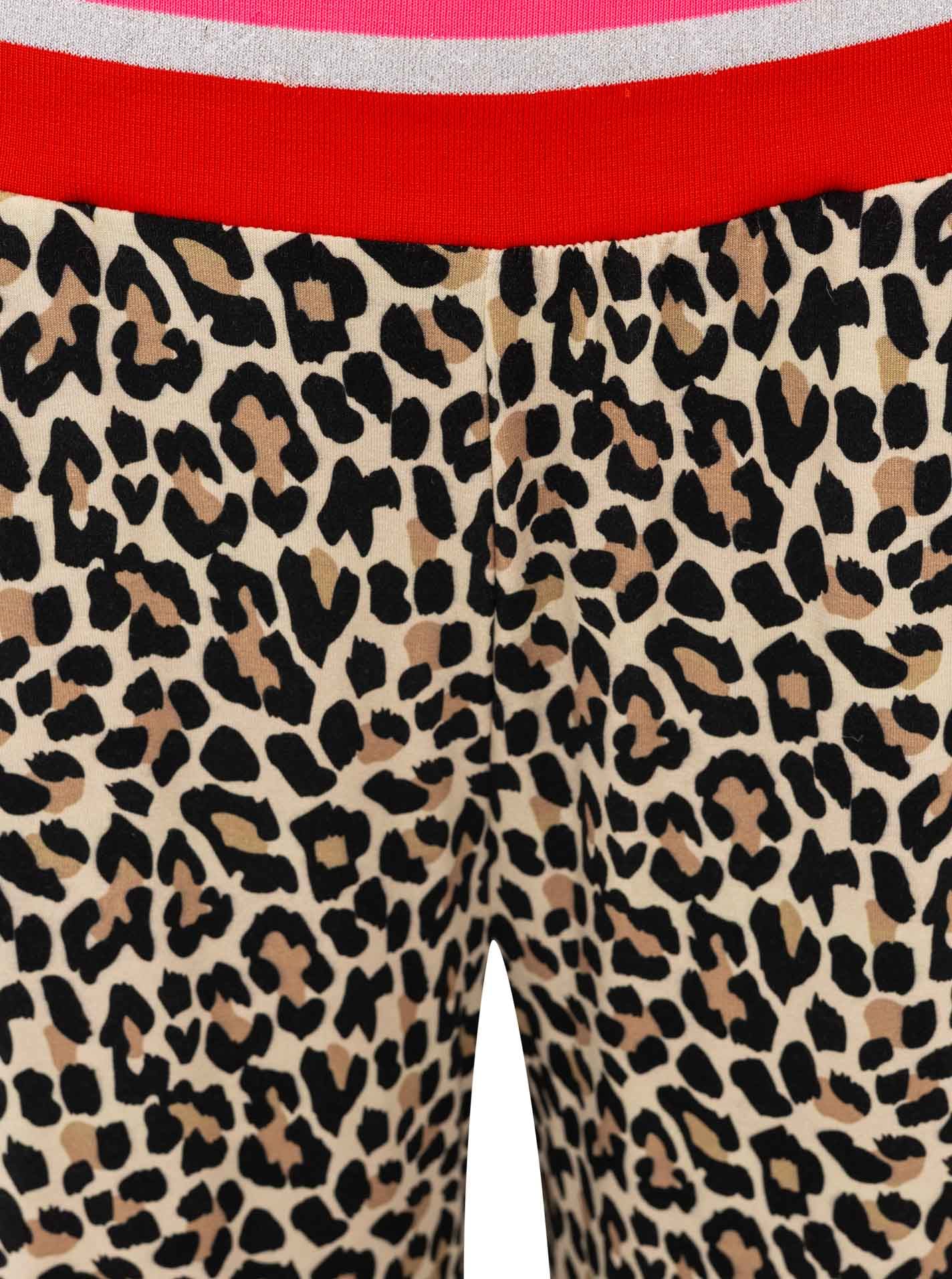Zwillingsherz Stoffhose »"Leo"«  Elastischer Bund, Leomuster, fließender Stoff, leichtes Material