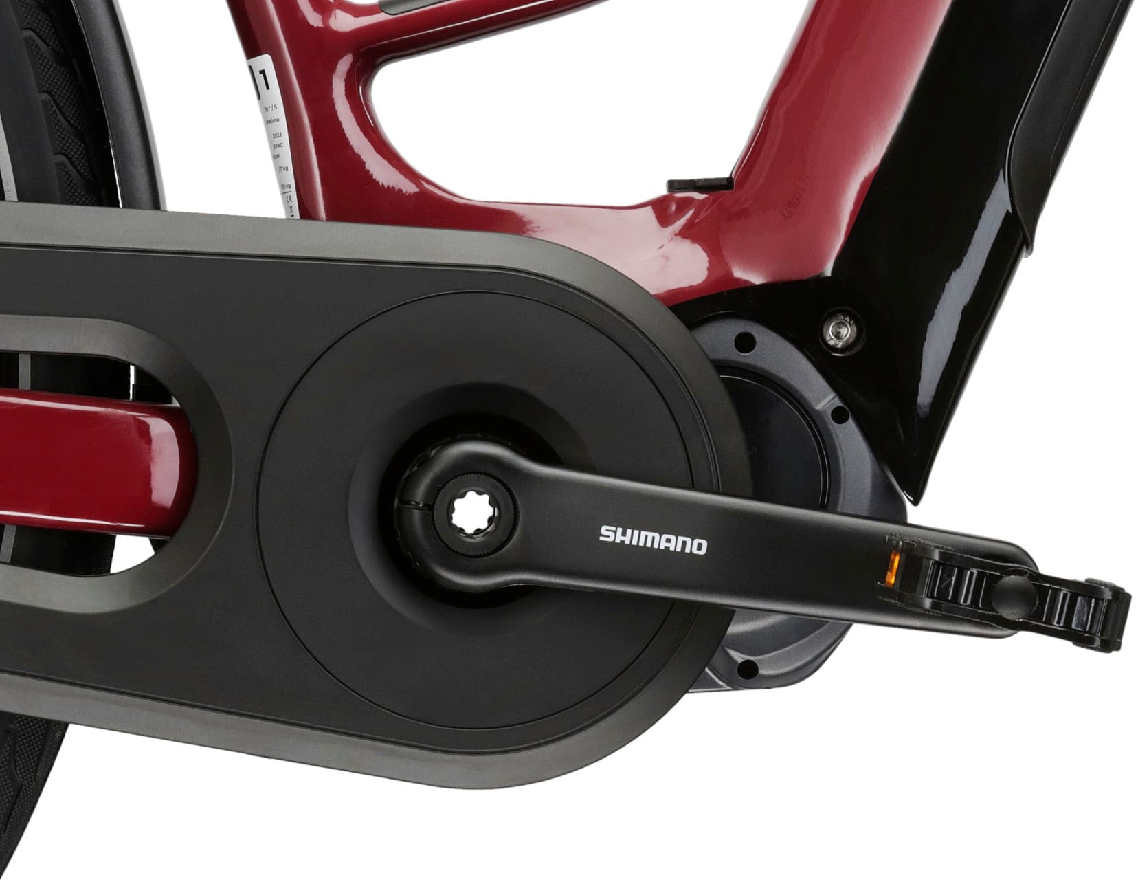 Kross E-Bike »E-Citybike Damen Sentio 6.0 28" rot«, 8 Gang, Shimano, Nexus, Mittelmotor 250 W