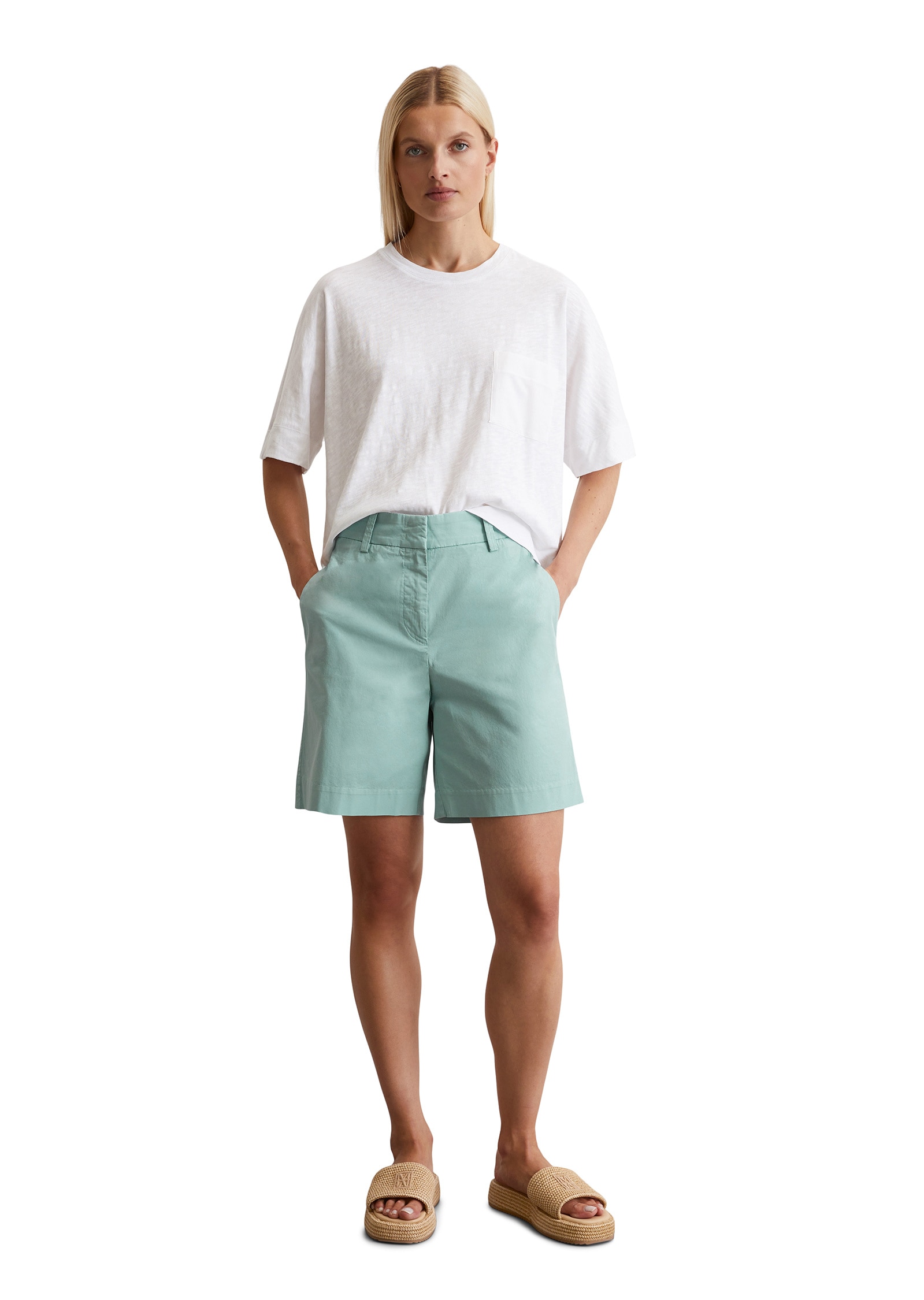 Marc O'Polo Shorts »aus Organic Cotton Twill Stretch«