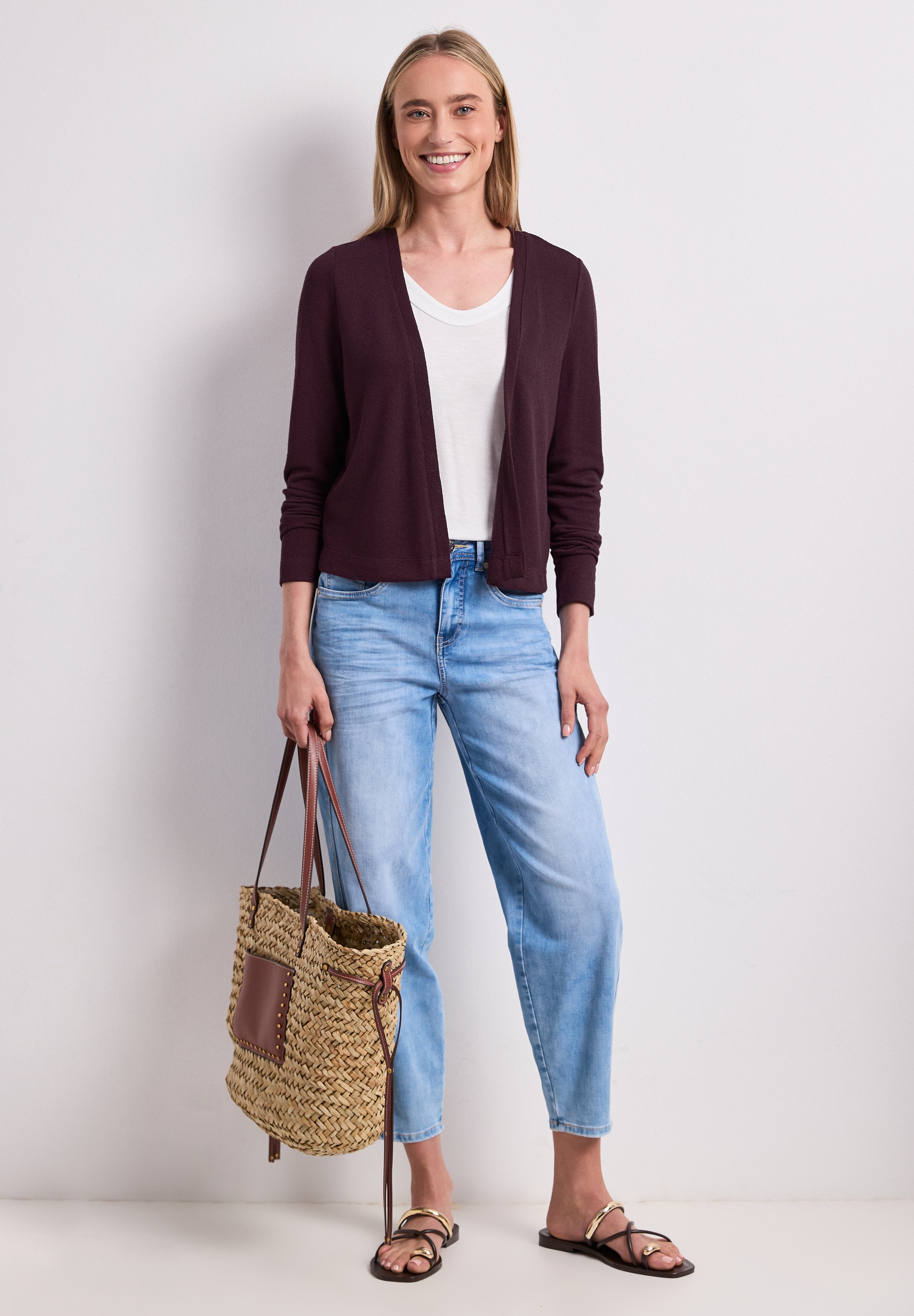 STREET ONE Cardigan Feinstrick