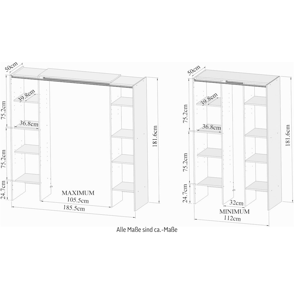 TemaHome Kleiderschrank »TOM«