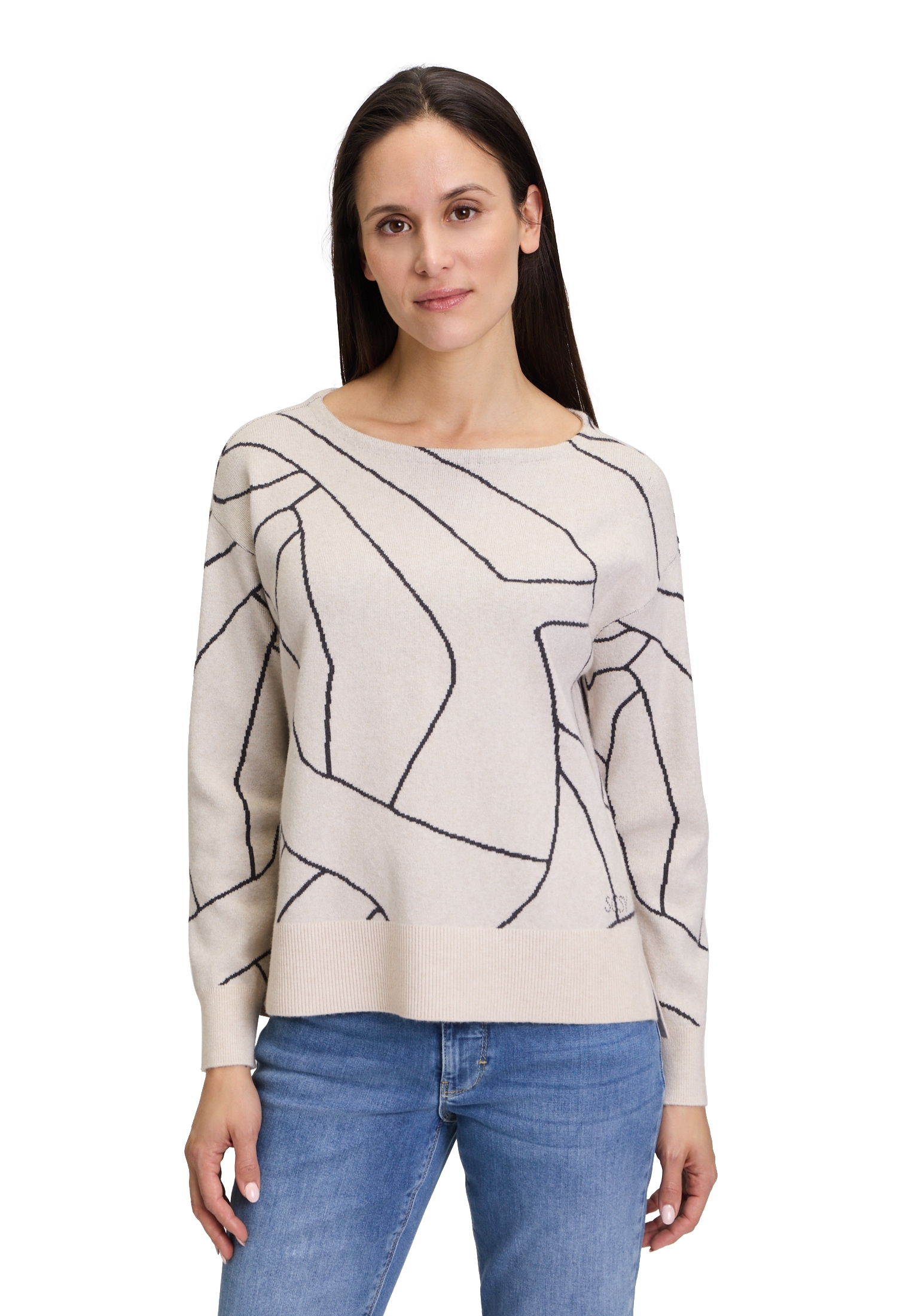 Betty Barclay Strickpullover "Betty Barclay Strickpullover mit Jacquard", J günstig online kaufen