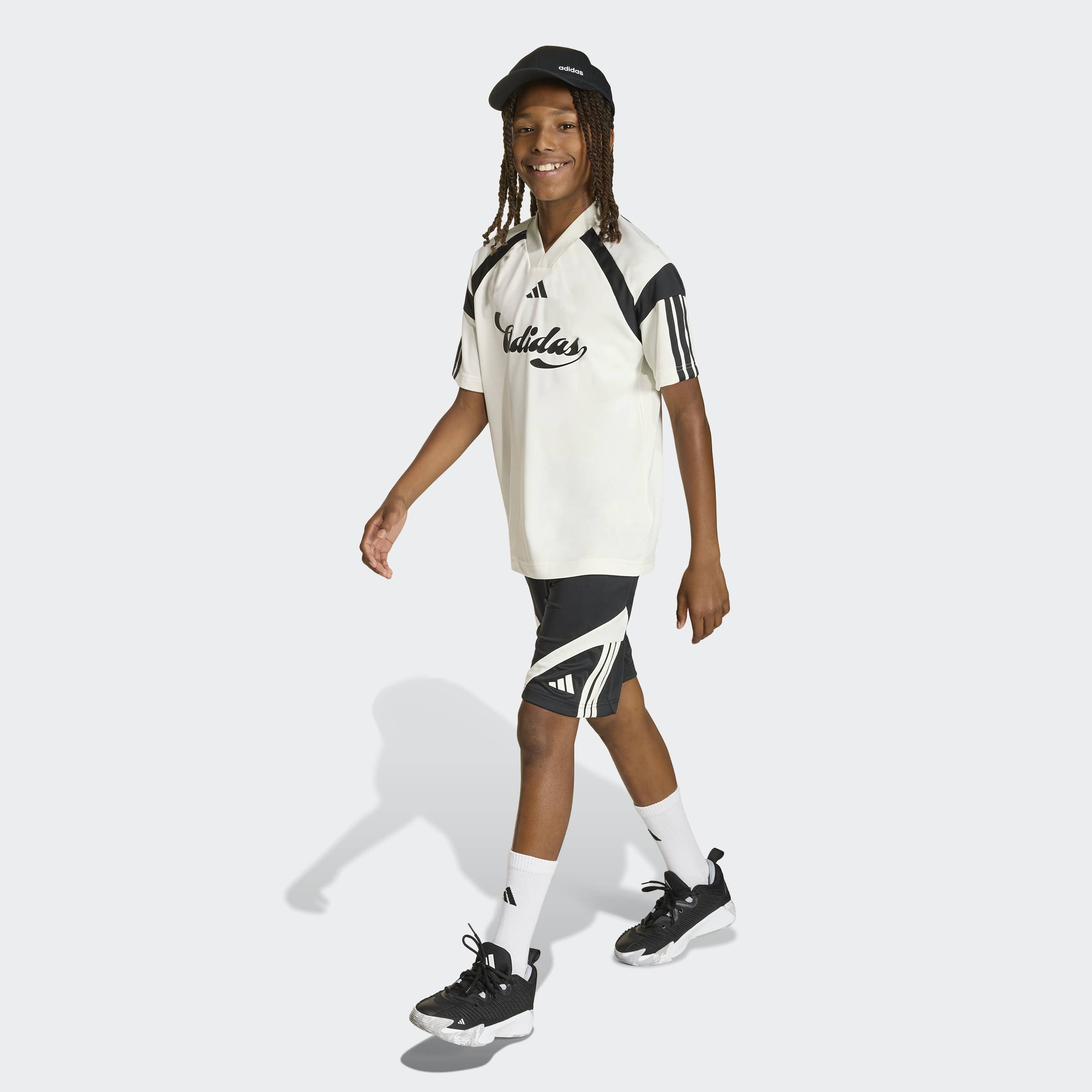 adidas Sportswear Shorts »J HOT SHO«  Kinder Shorts, sportlicher Stil, mit Kordelverschluss