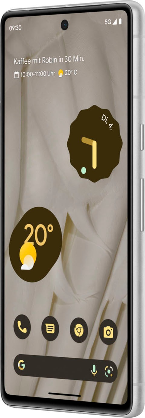 Google Smartphone »Pixel 7«, Snow, 16,05 cm/6,3 Zoll, 256 GB Speicherplatz, 50 MP Kamera