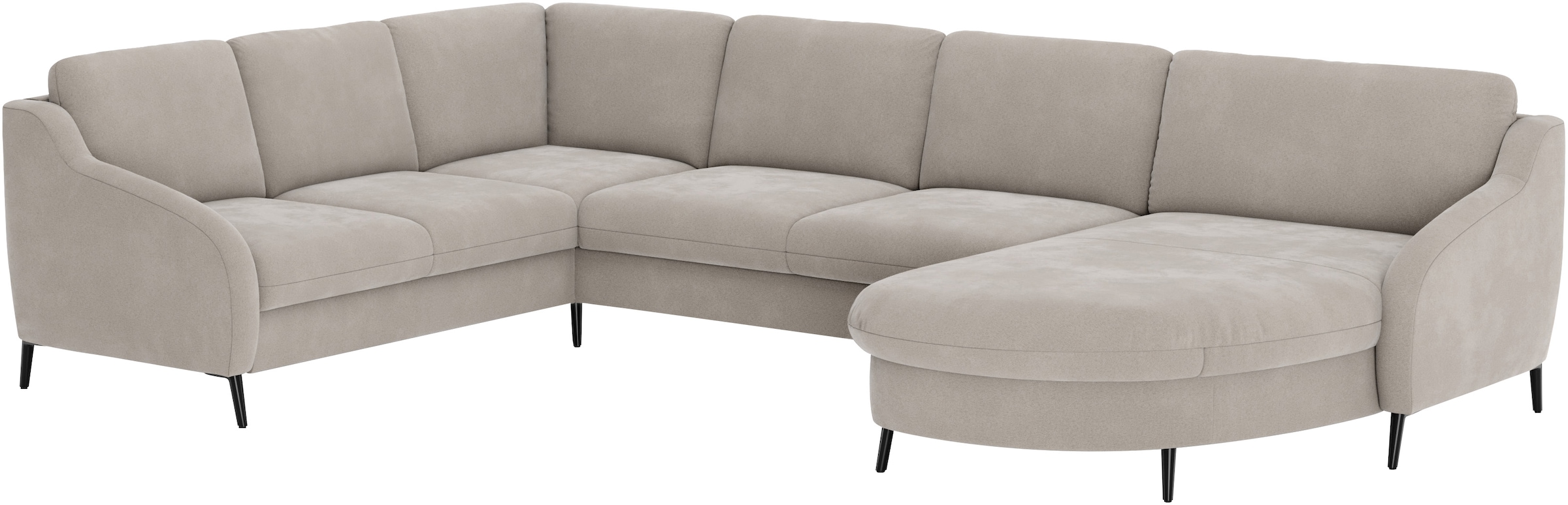 sit&more Wohnlandschaft »Soul U-Form« wahlweise mit Bettfunktion und Schubkasten