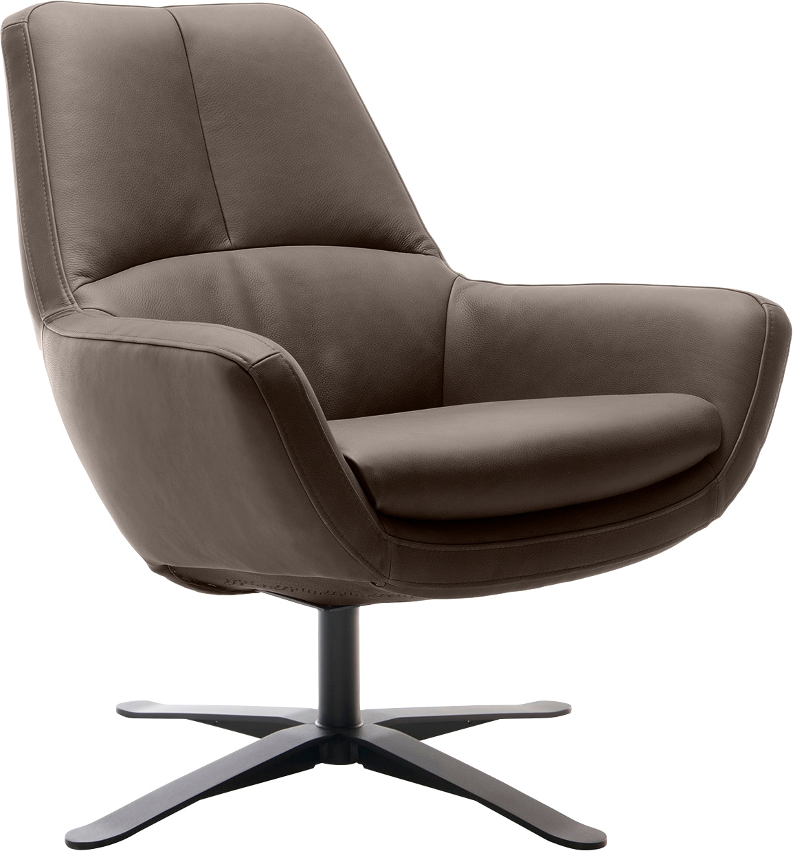 BETYPE Drehsessel »Be Organic Standard Back, Loungesessel«, in elegantem Design mit Drehfunktion