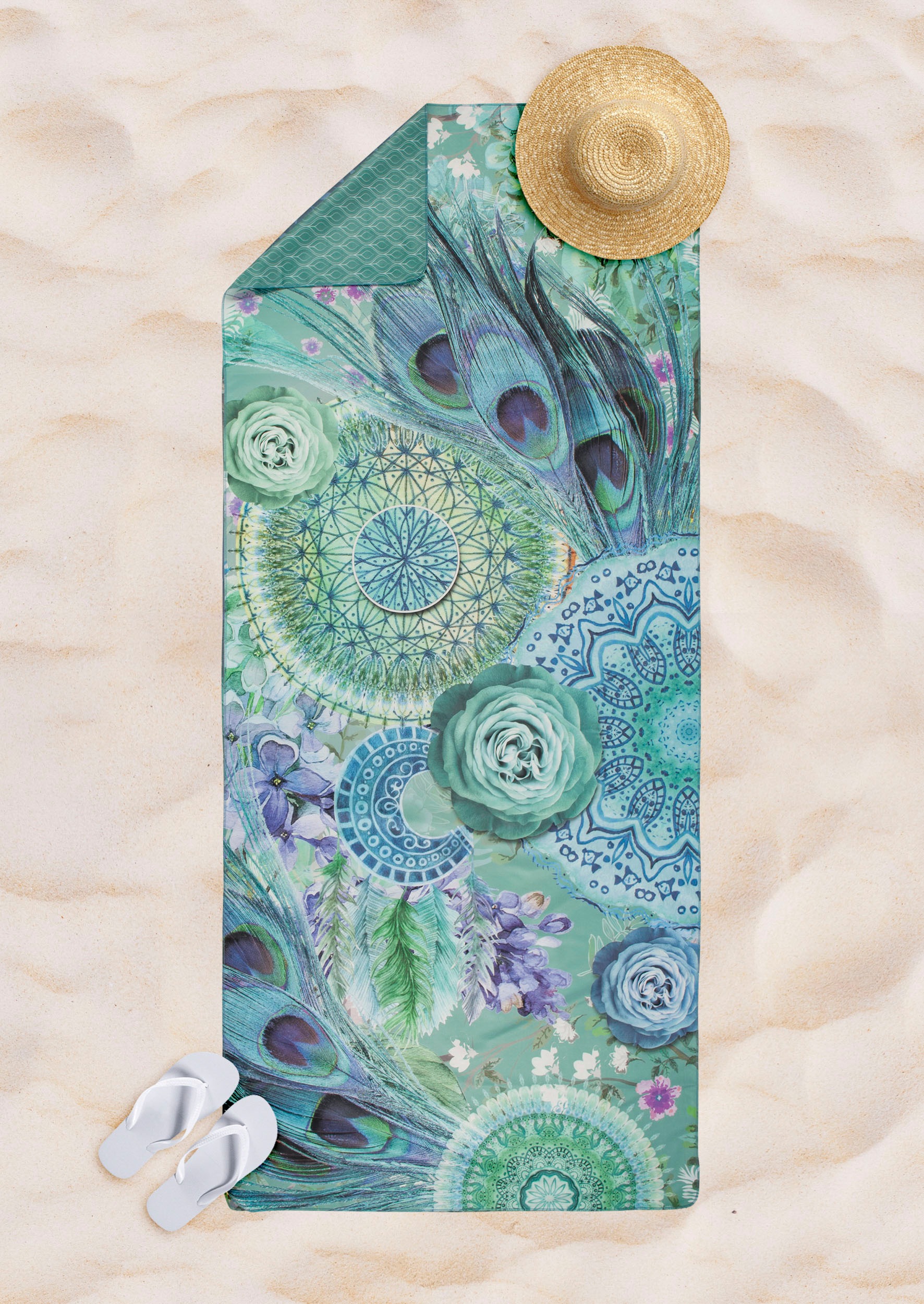 hip Reisehandtuch "Kari" Mikrofaser, 75x180, Schnelltrocknend, Reisen, Spor günstig online kaufen