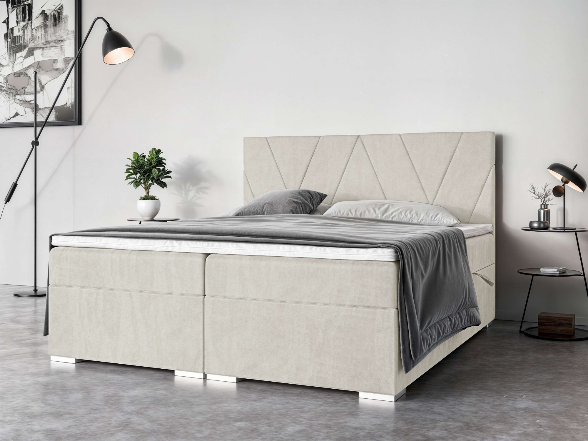 Home affaire Bett "Liania mit Matratze und Topper, in 2 Breiten (160 und 18 günstig online kaufen