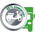 Forca E-Scooter »Elektroroller "Eco-Tourer Speed" 45 km/h Safety Plus«, 45 km/h, 40 km, mit STVZO-Zulassung