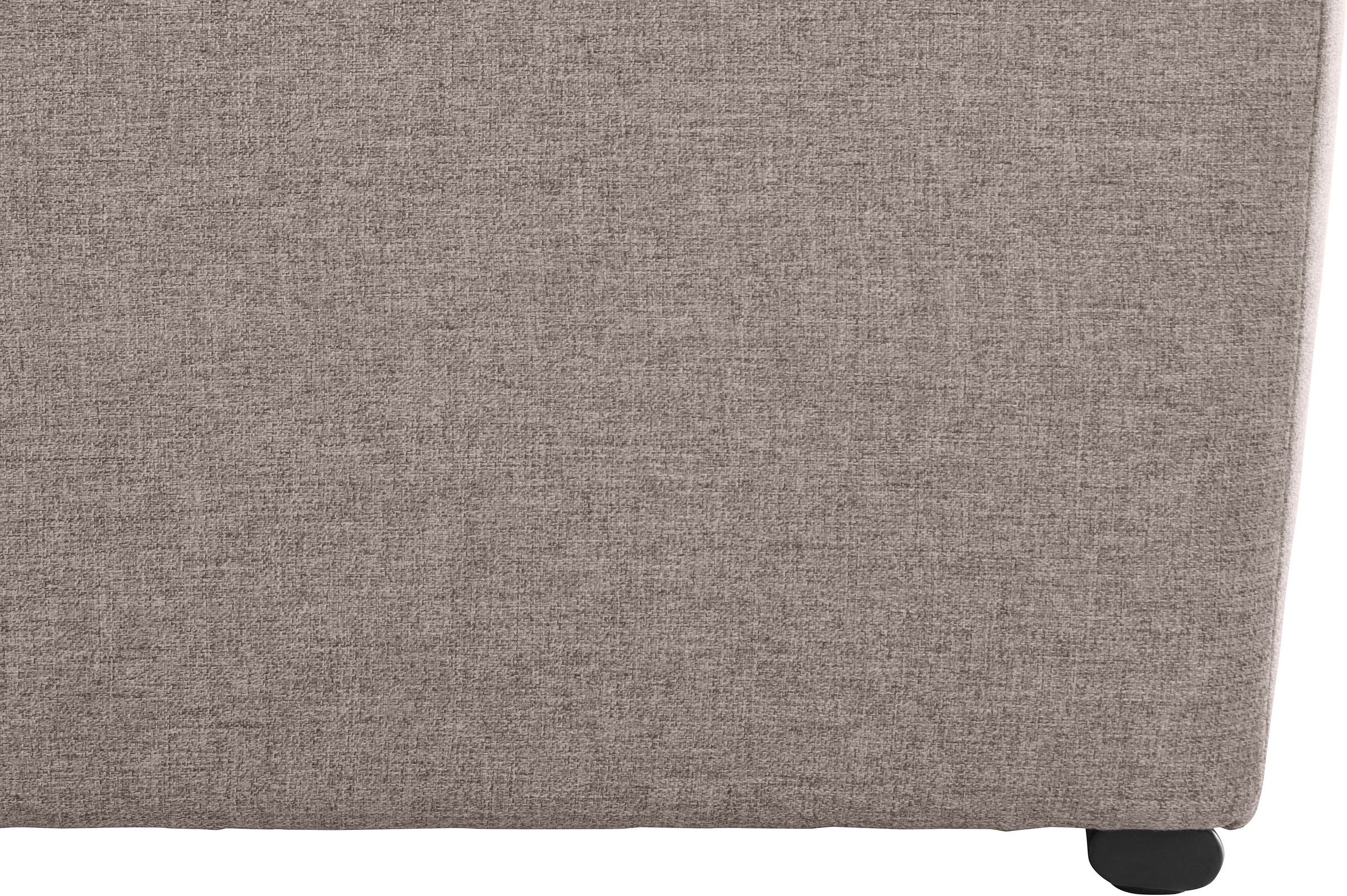 DOMO collection Ecksofa »Lagoa, moderne Sitzheftung, bequem und komfortabel, L-Form«, wahlweise mit Bettfunktion, frei im Raum stellbar, große Farbvielfalt