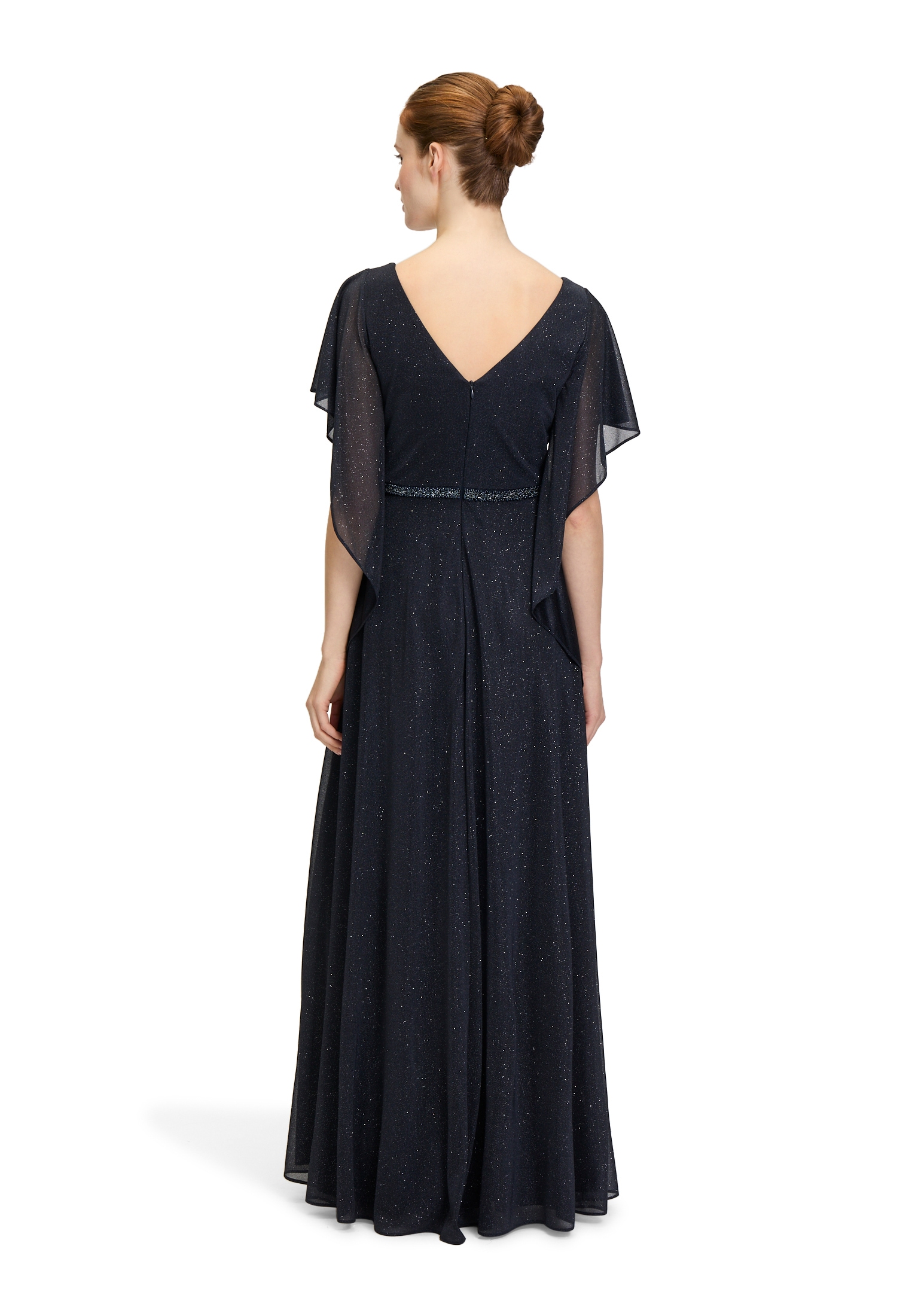 Vera Mont Abendkleid »Vera Mont Abendkleid im Glitzer-Look«, Falten
