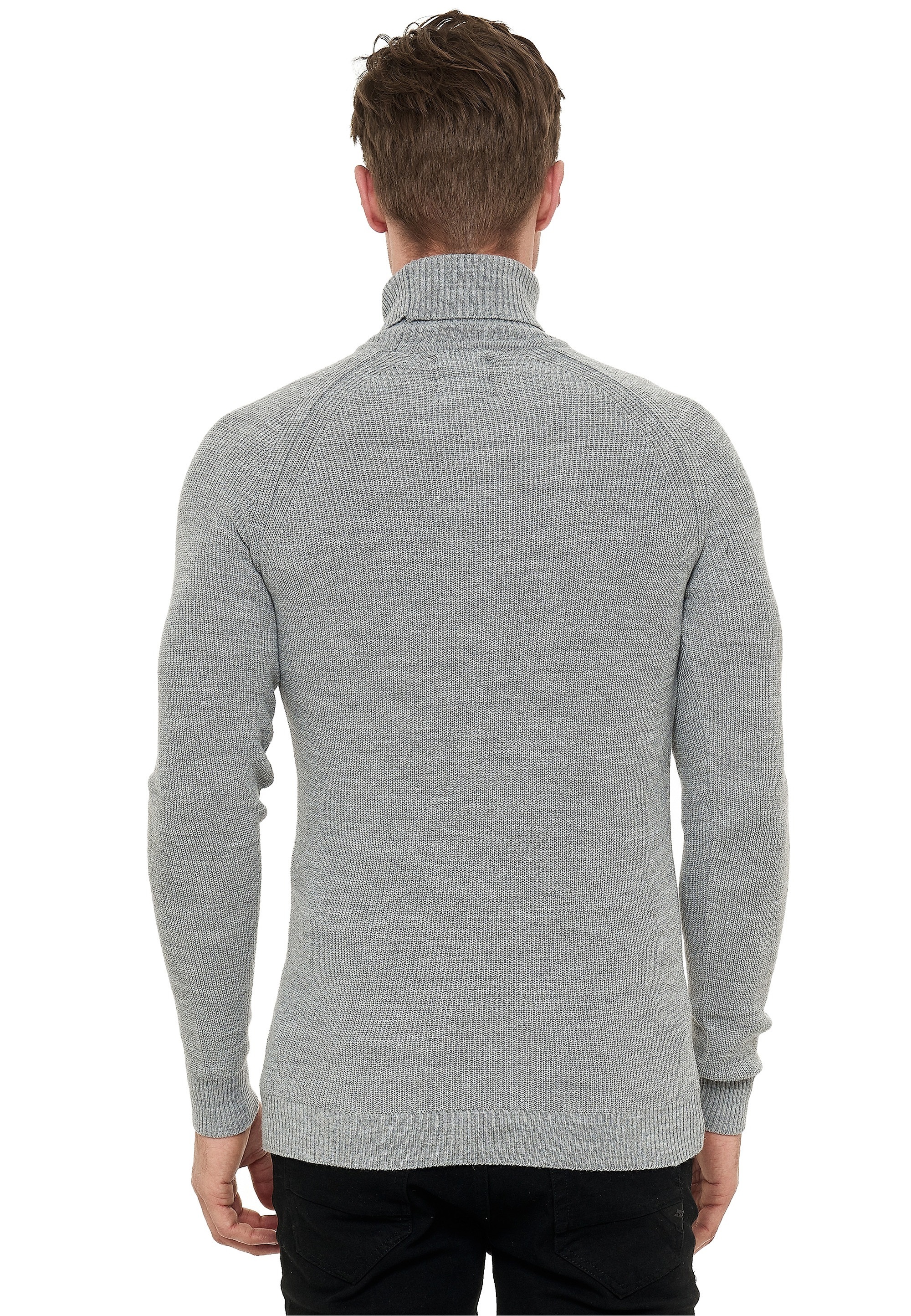 Rusty Neal Rollkragenpullover, mit stilvollem Hochkragen