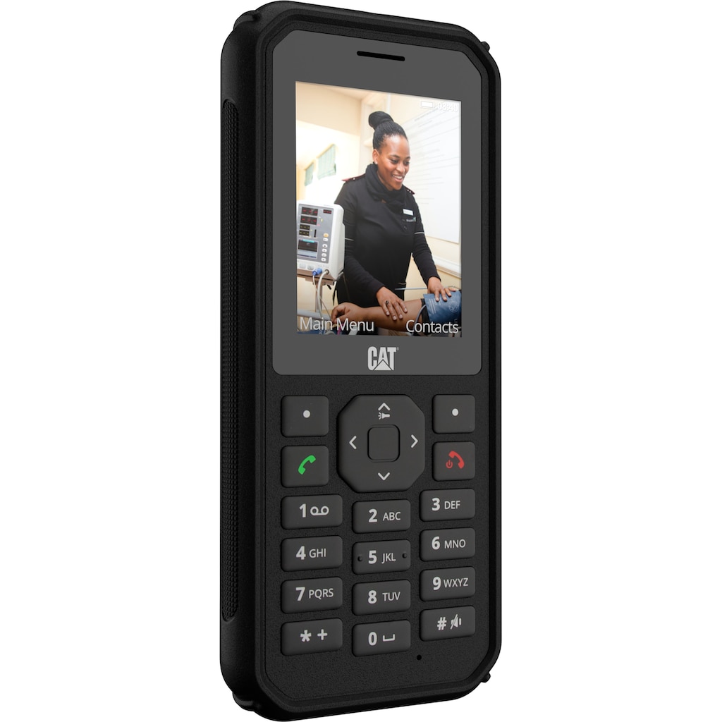 CAT Handy »CAT B40, Dual-Sim«, black, 6,1 cm/2,4 Zoll, 2 MP Kamera