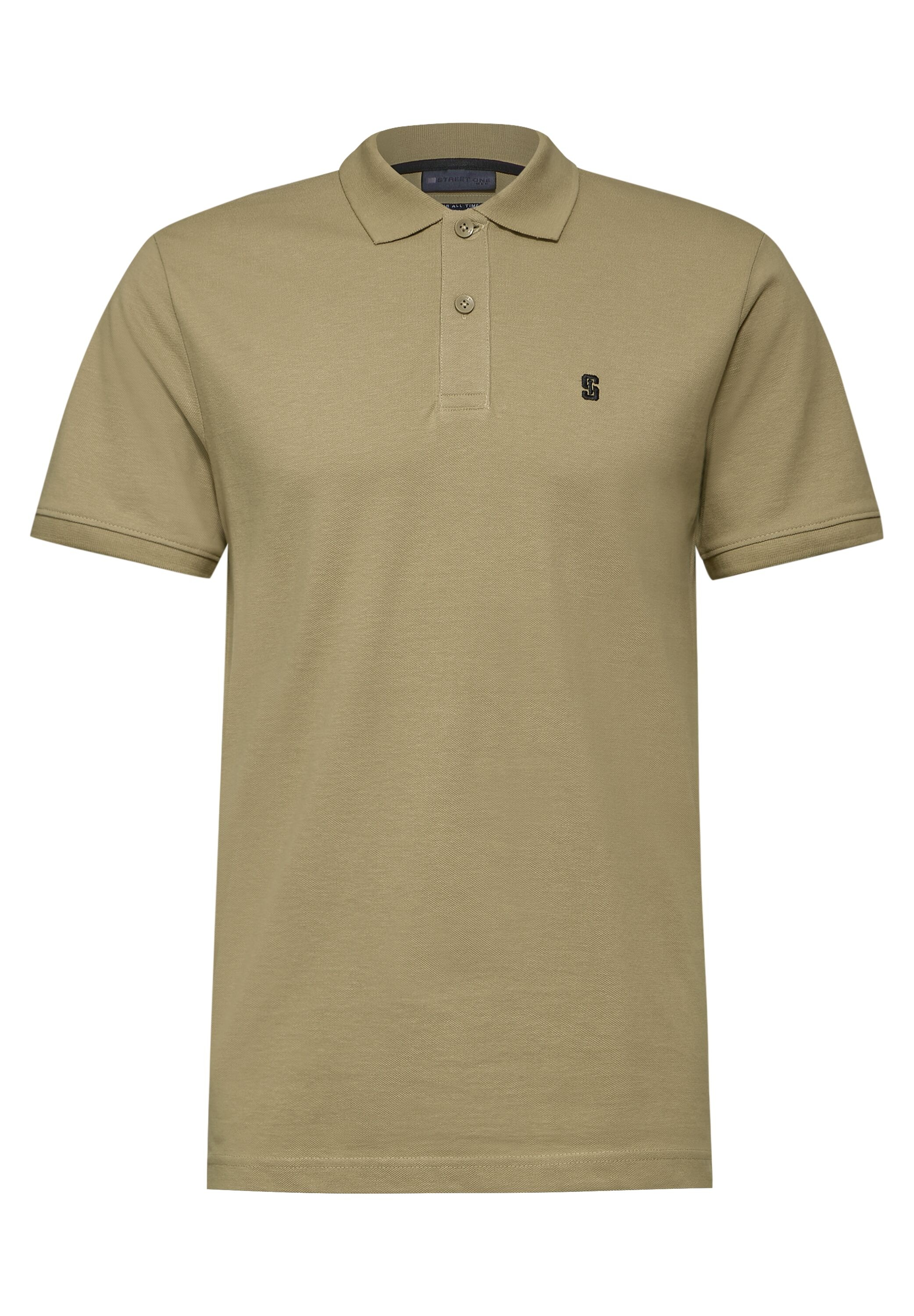 STREET ONE MEN Poloshirt, in Unifarbe