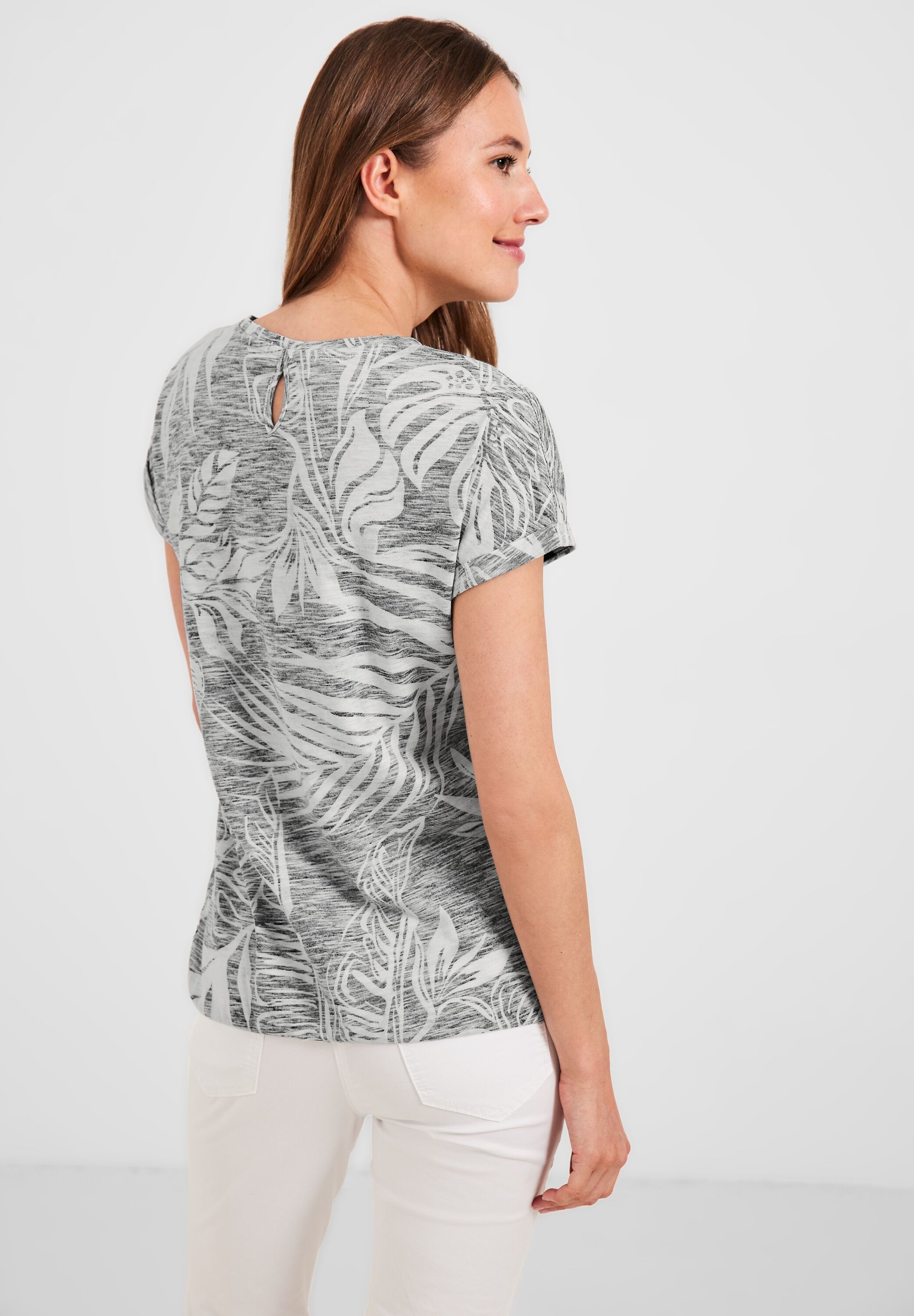Cecil T-Shirt, mit Rundhalsausschnitt für bestellen | BAUR