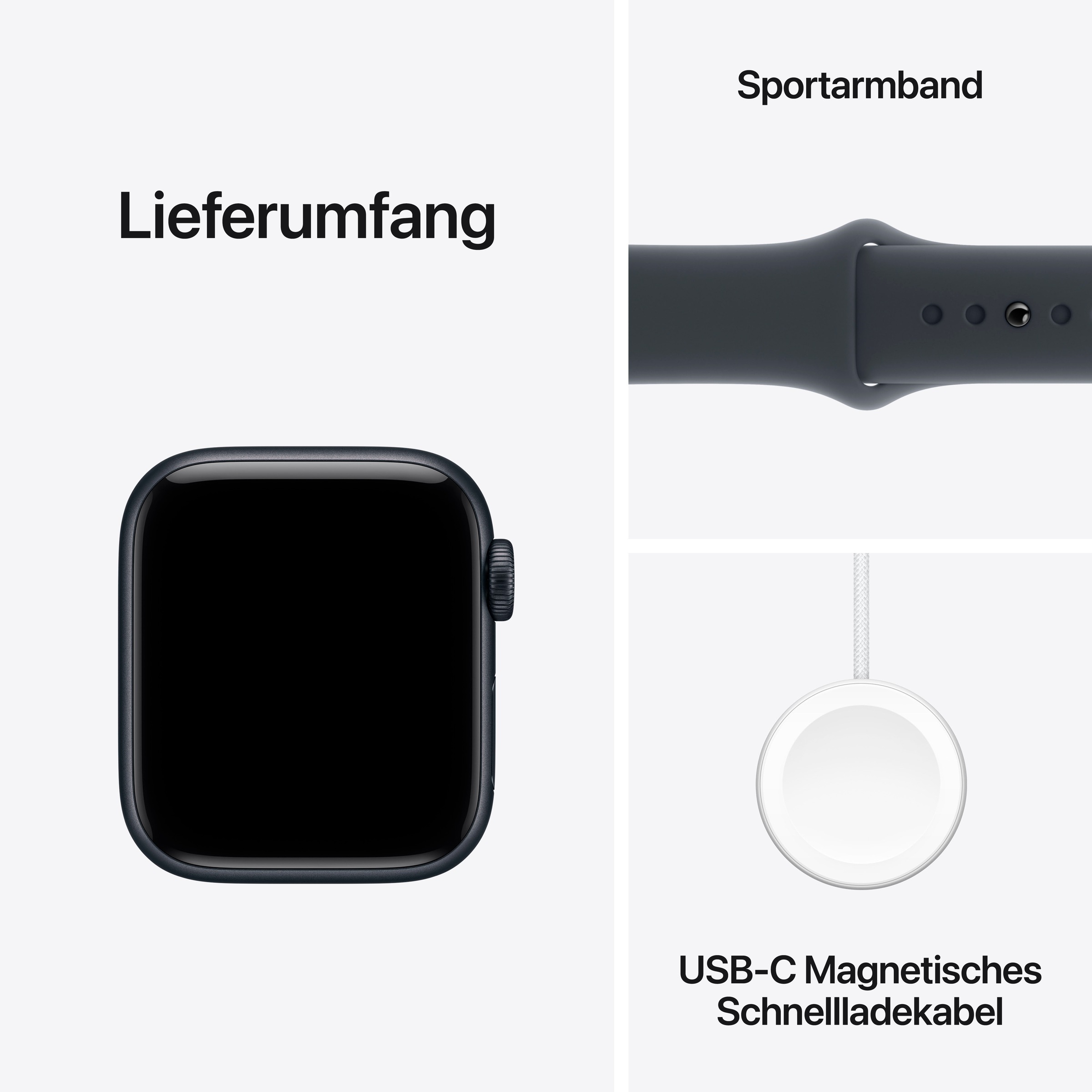 Apple Smartwatch »Watch SE 3«, Watch OS, 64 GB