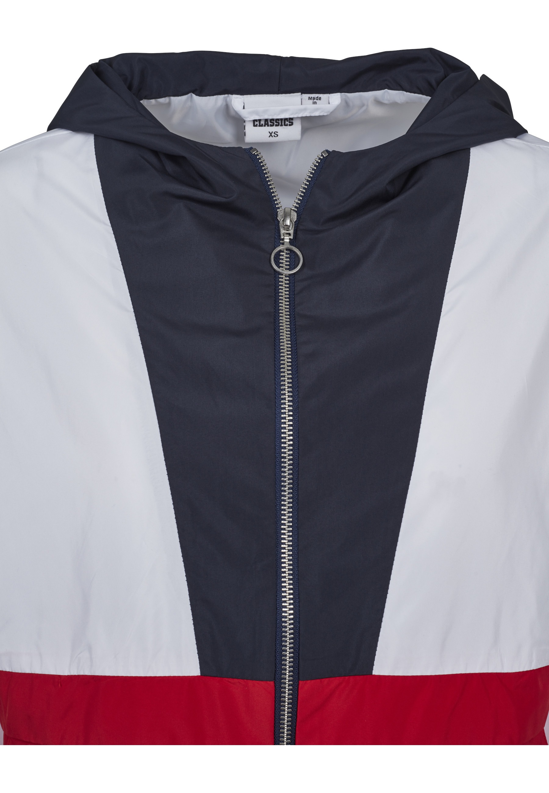 Thumbnail - URBAN CLASSICS Anorak "Urban Classics Damen Ladies 3-Tone Oversize Windbreaker" 1 Stk. tlg. mit Kapuze